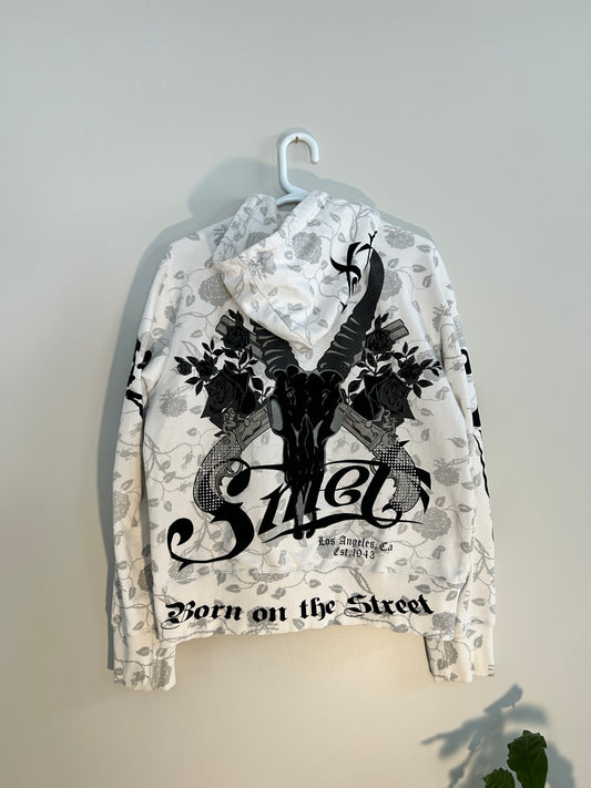 Vintage Y2K Smet Rhinestone Hoodie (L)