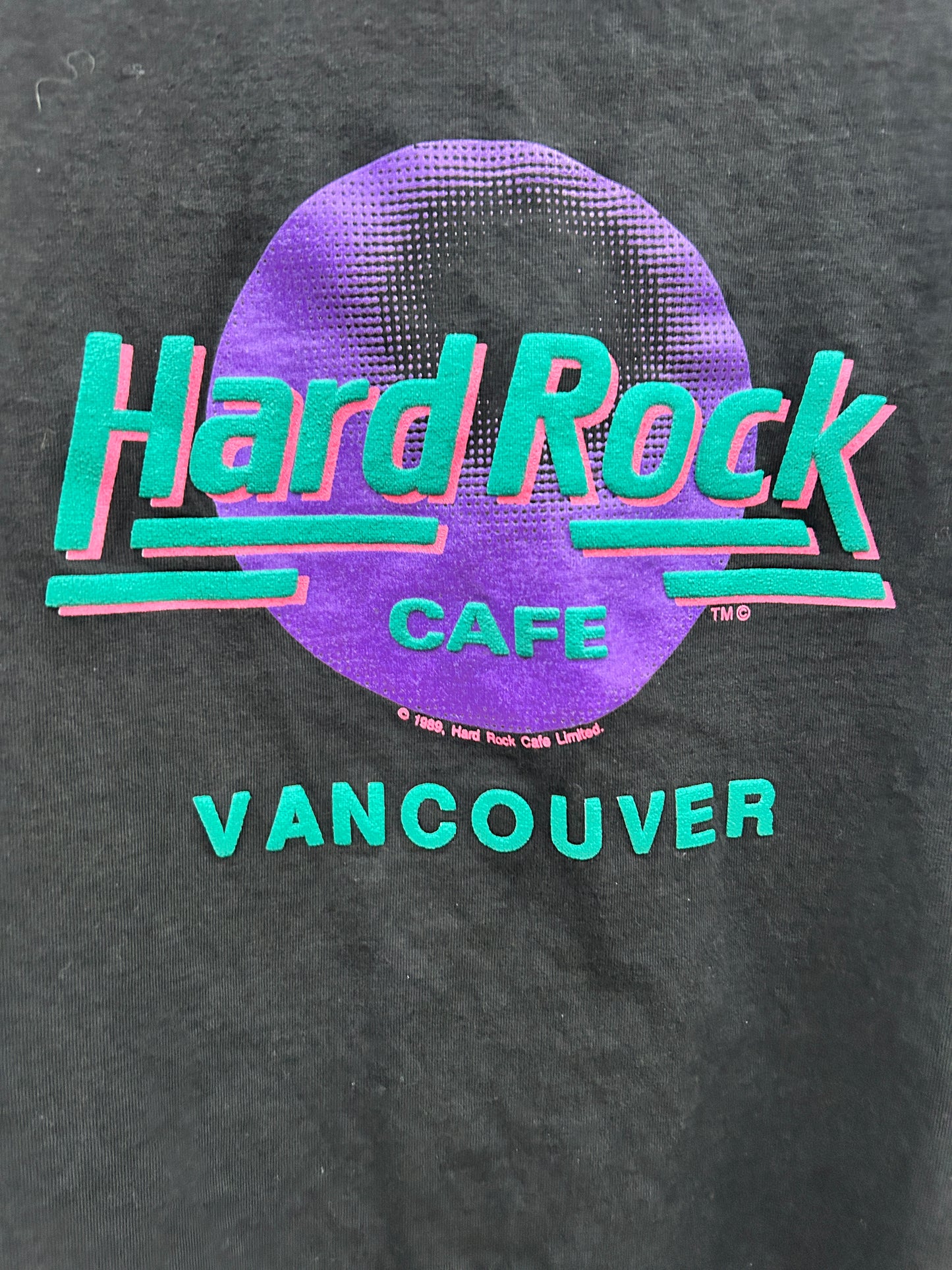 Vintage 1989 Hard Rock Vancouver Tee (XL)