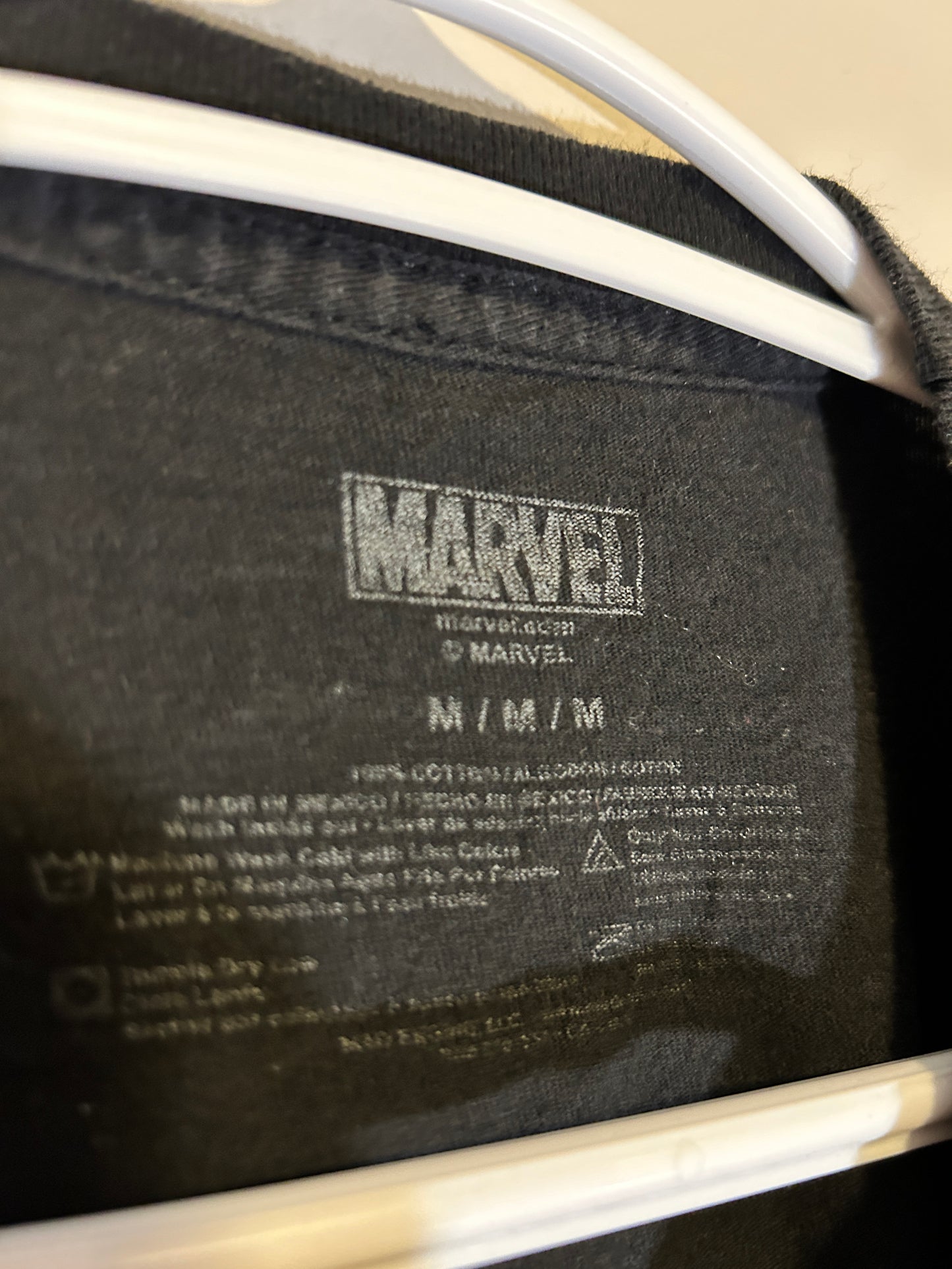 Black Spider-Man Graphic Tee (M)