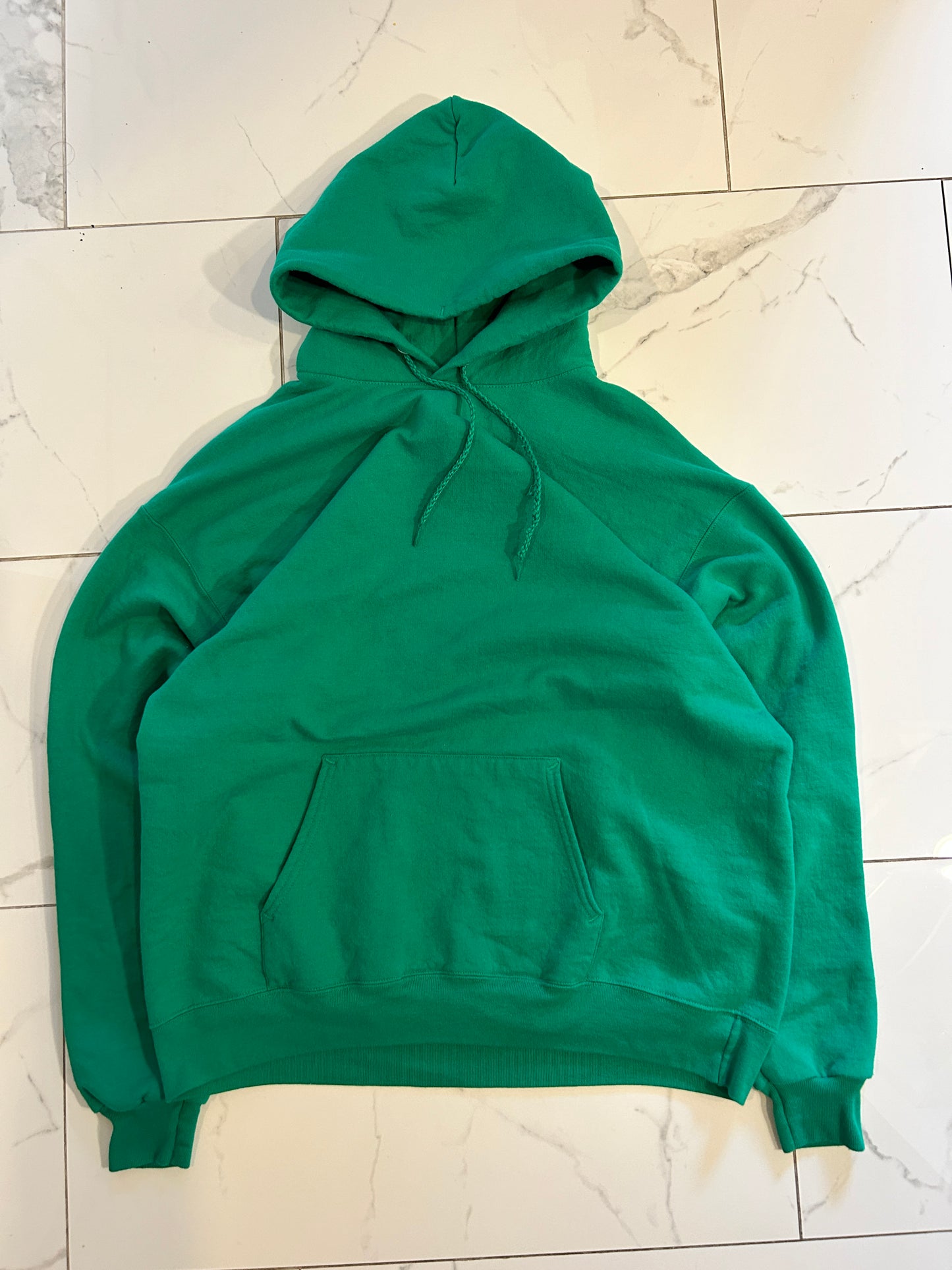 Bright Green Hanes Blank Hoodie (L)