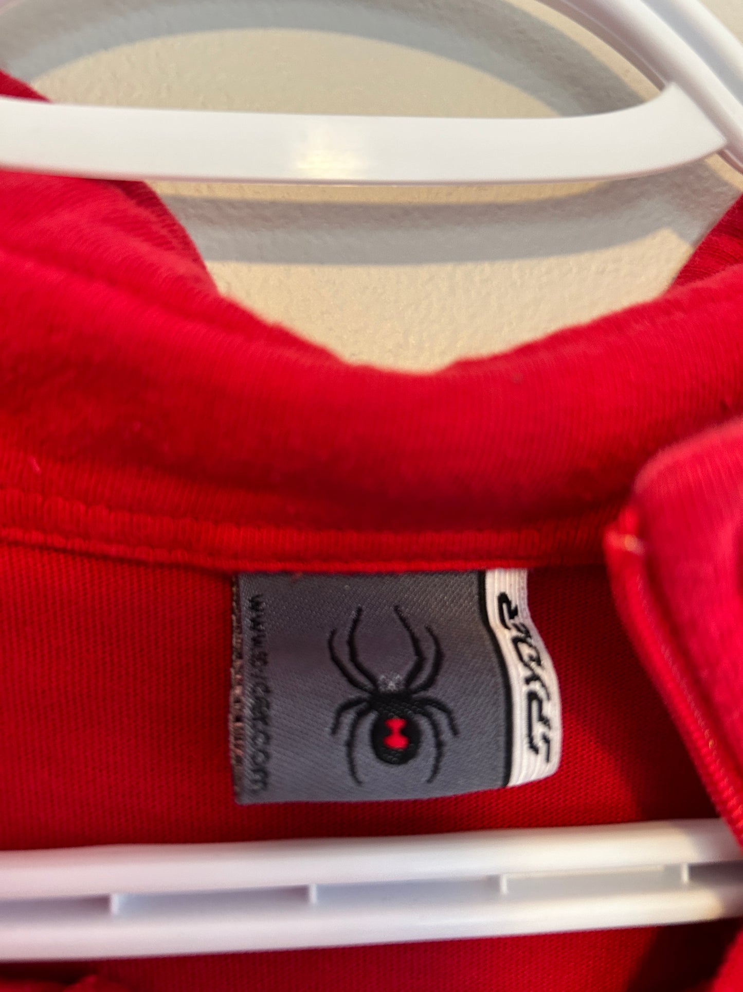 Spyder Strip Logo Quarter Zip (L)