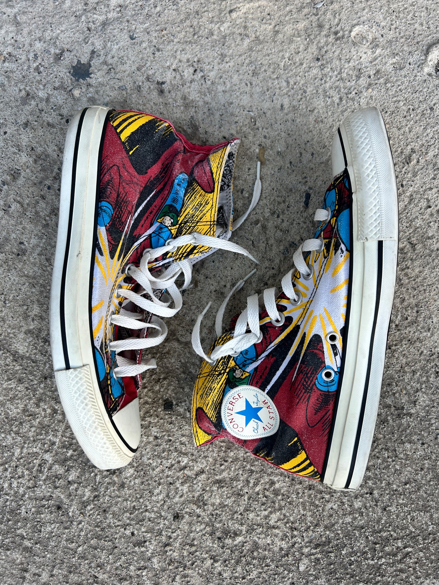 2013 Superman Comic Print Chuck Taylor’s (9M)