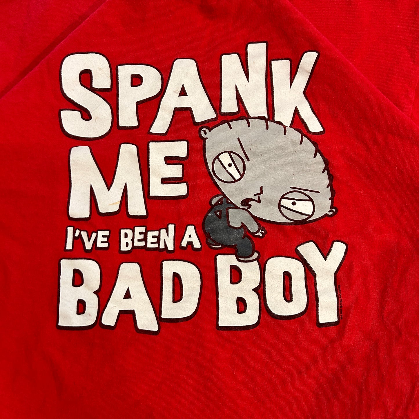Family Guy Stewie “Spank Me” Tee (M)