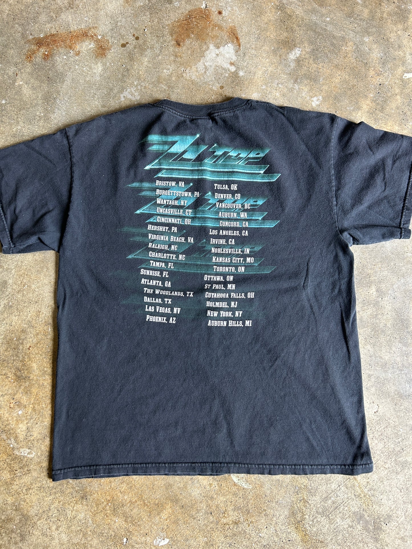 Vintage ZZ Top Tour Tee (L)