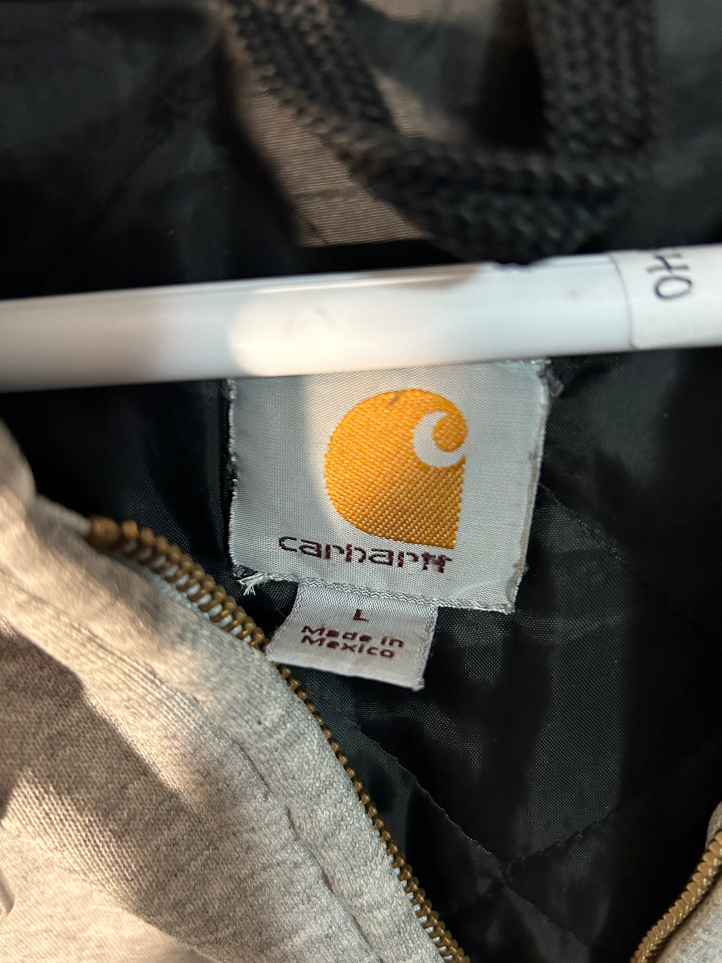 Vintage Carhartt Insulated Zip Up (L)