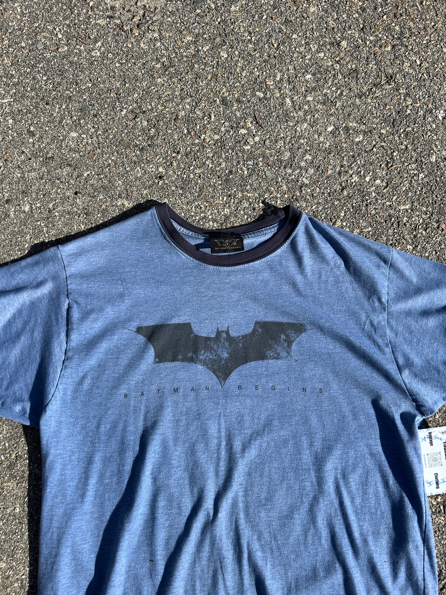2005 Batman Begins Ringer Tee (L)