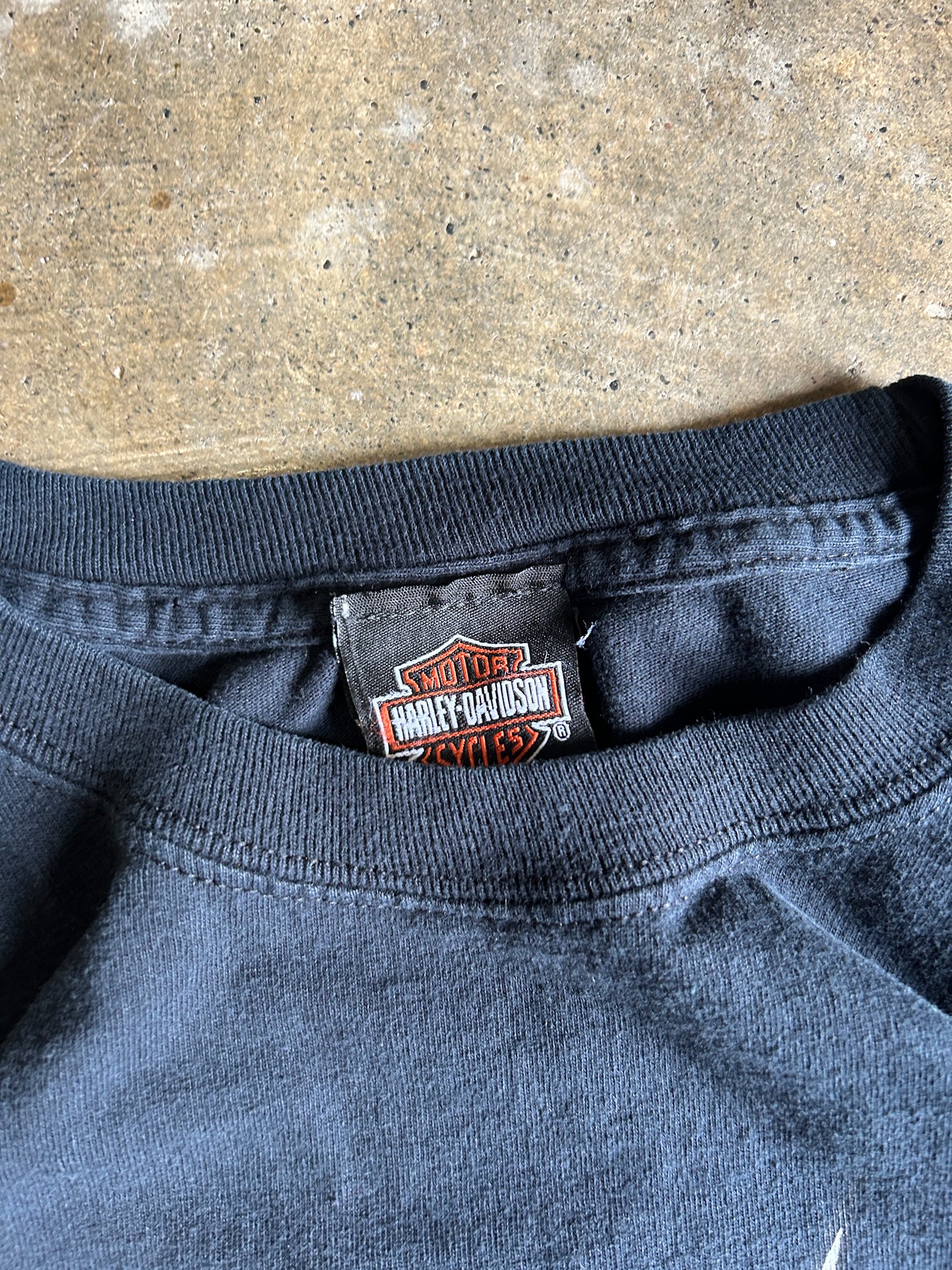 Vintage Harley Davidson Firefighters LS (L)