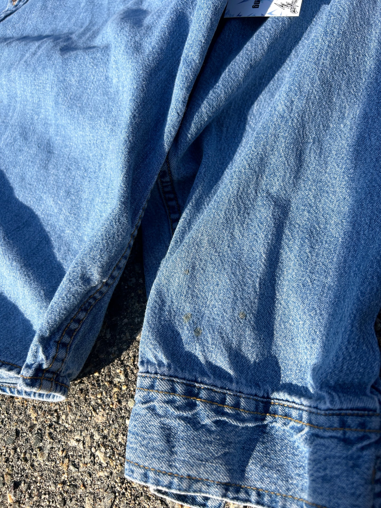 Vintage White Label Levi’s Denim Shirt (XL)