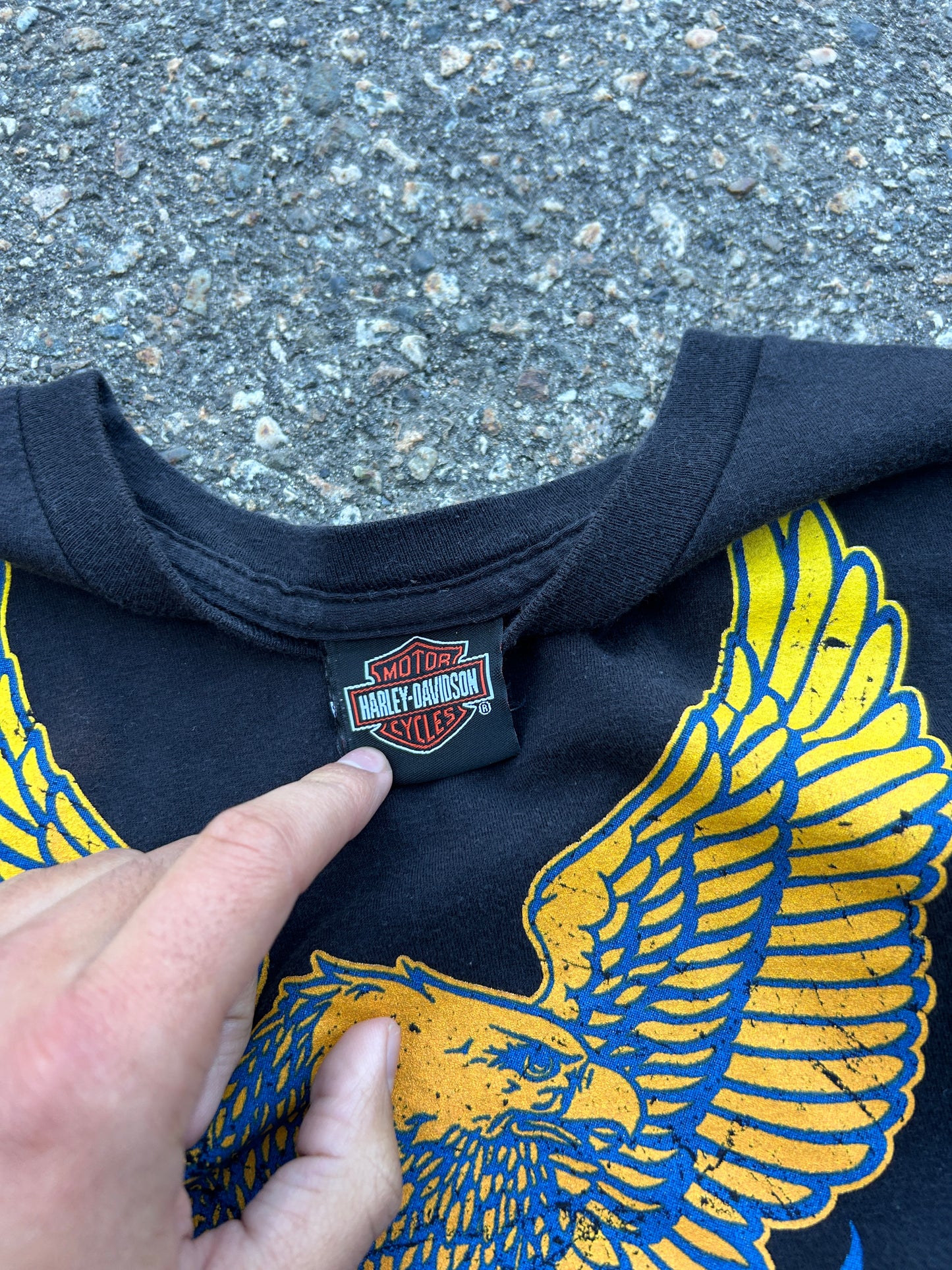 2016 Gradient Eagle Harley Tee (M)
