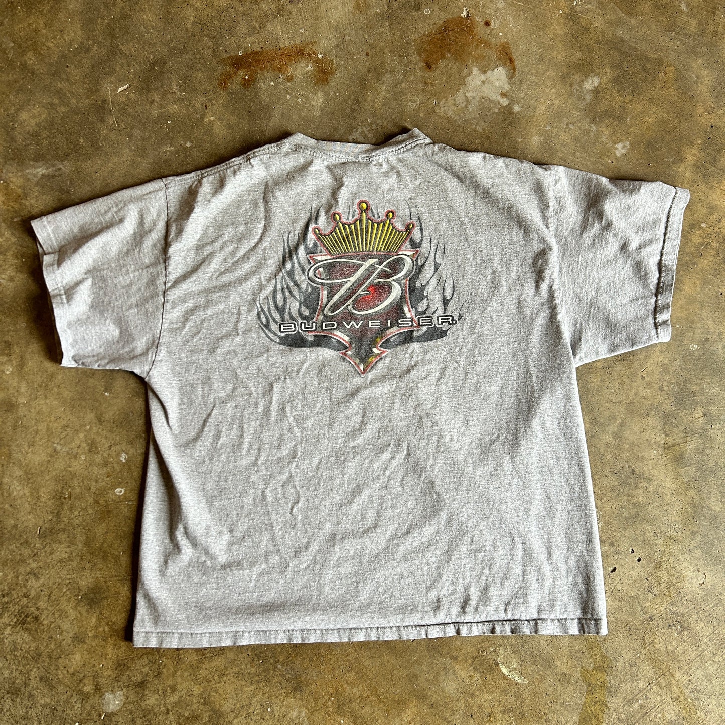 Y2K Budweiser Flame Tee (XL)