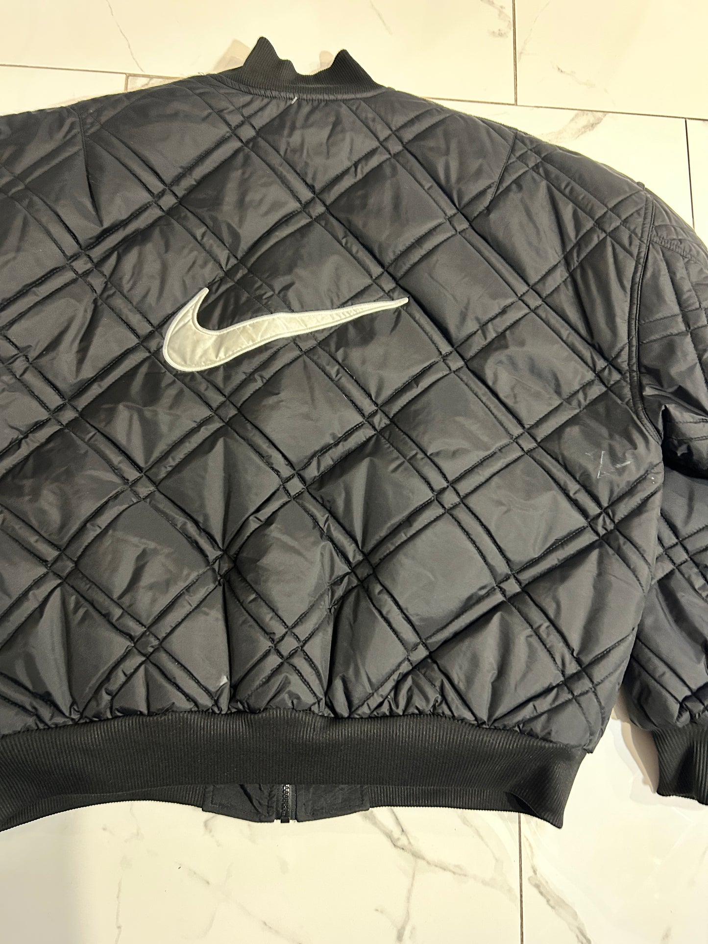 Vintage 90’s Nike Quilted Reversible Jacket (XL)