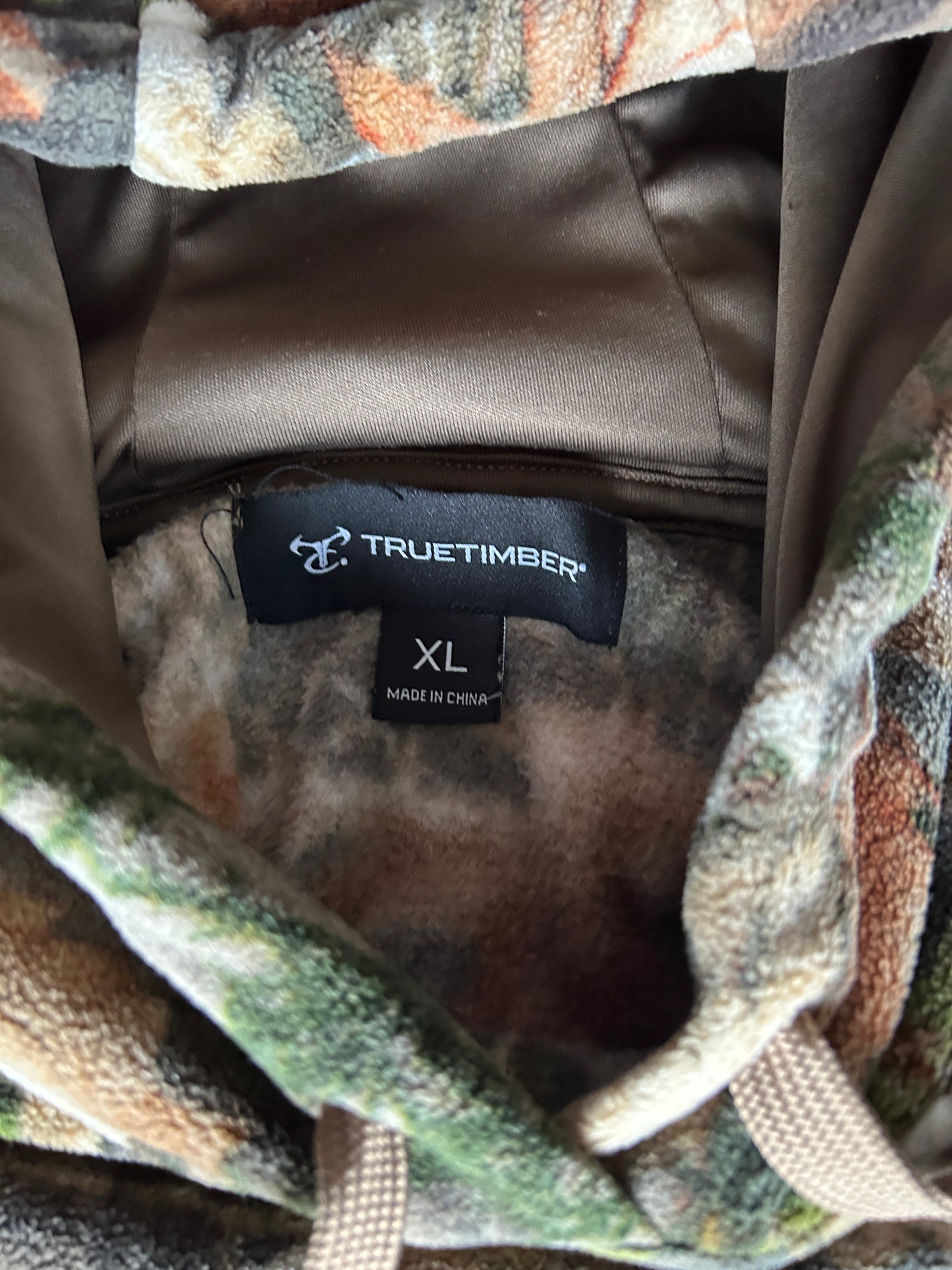 True Timber Camo Fleece Hoodie (XL)