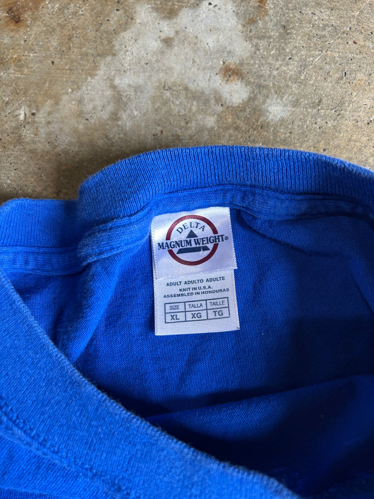 Vintage Blue Talladega Nights Tee (XL)