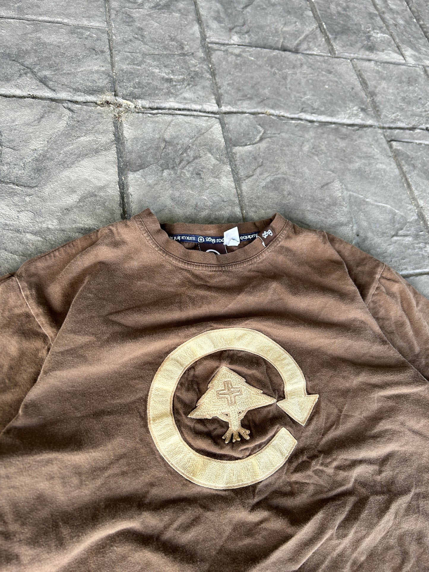 Brown Y2K LRG Tee (M)
