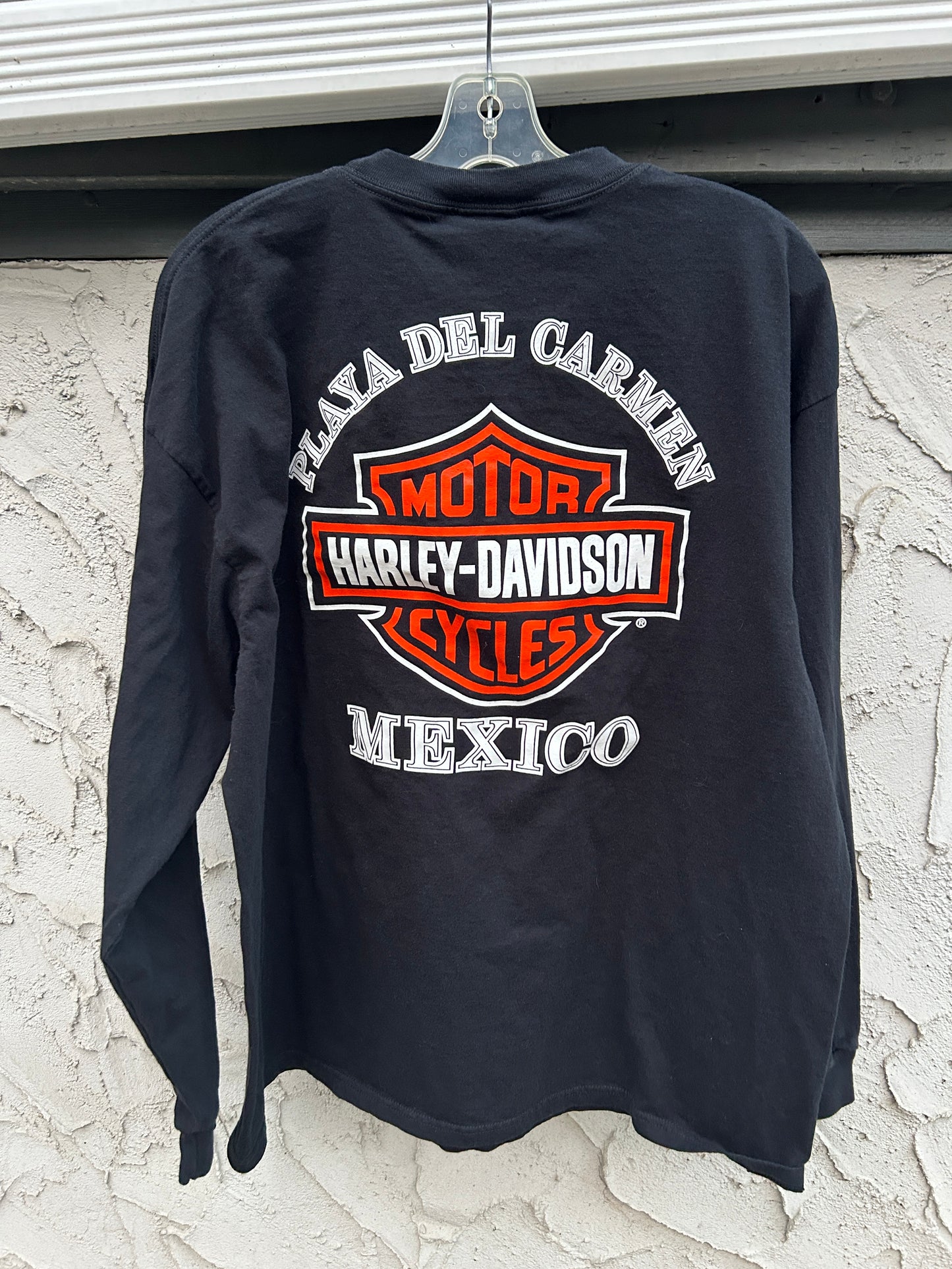 Vintage Harley Free Spirit Flaming Eagle LS (XXL)