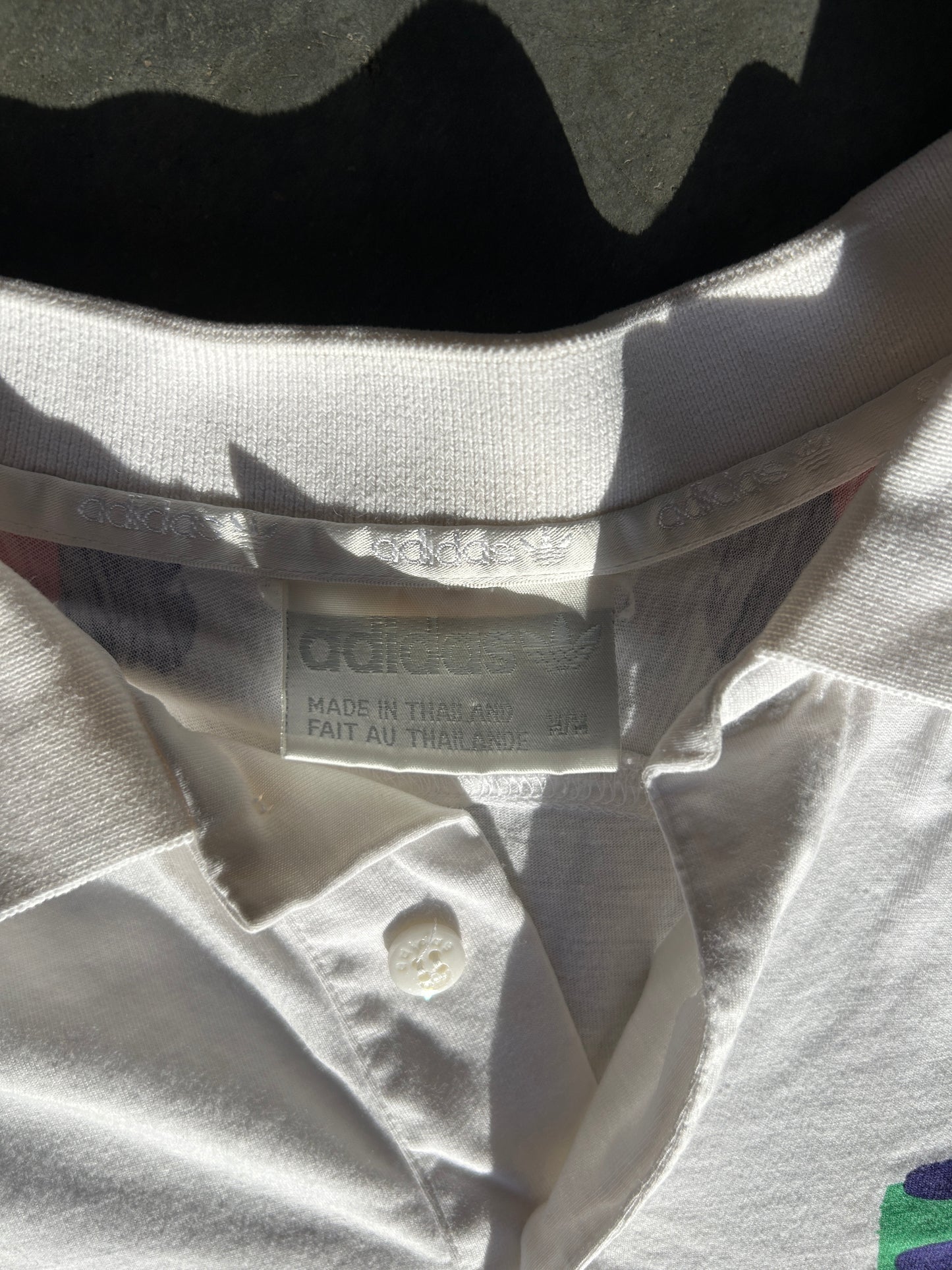 Vintage Adidas Shirt Polo Tennis Edberg Lendl (M)