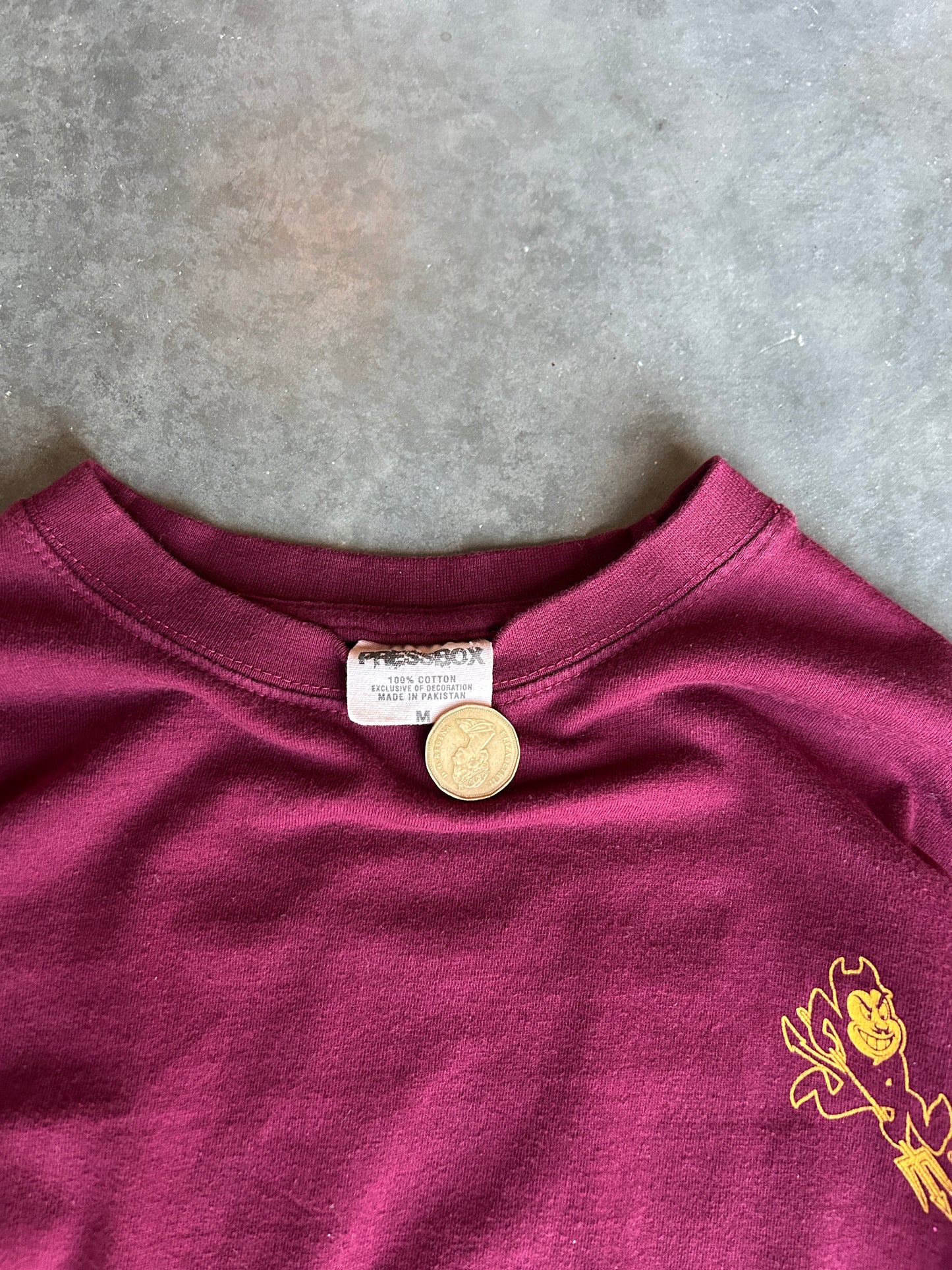 Vintage Arizona Sun Devils LS Shirt (M)