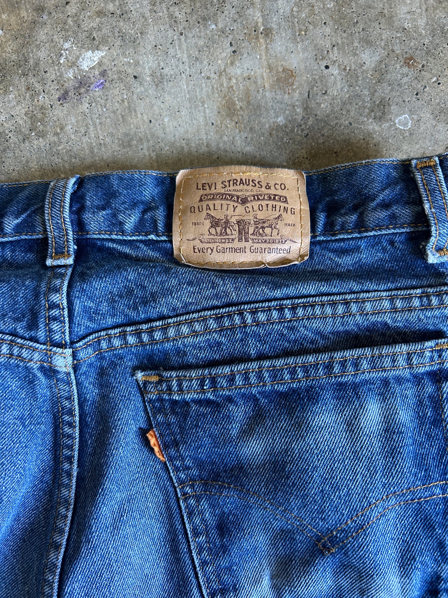 Vintage Levi’s Orange Tab Jeans (34x30)