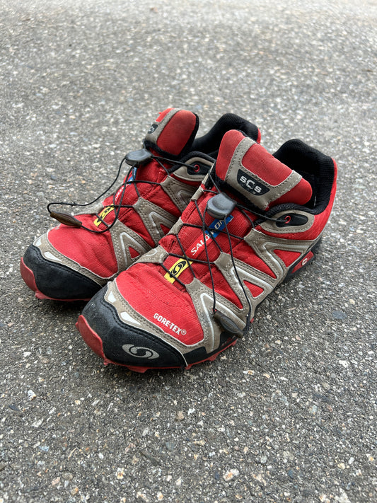 Red Salomon SpeedCross 2’s (10M)
