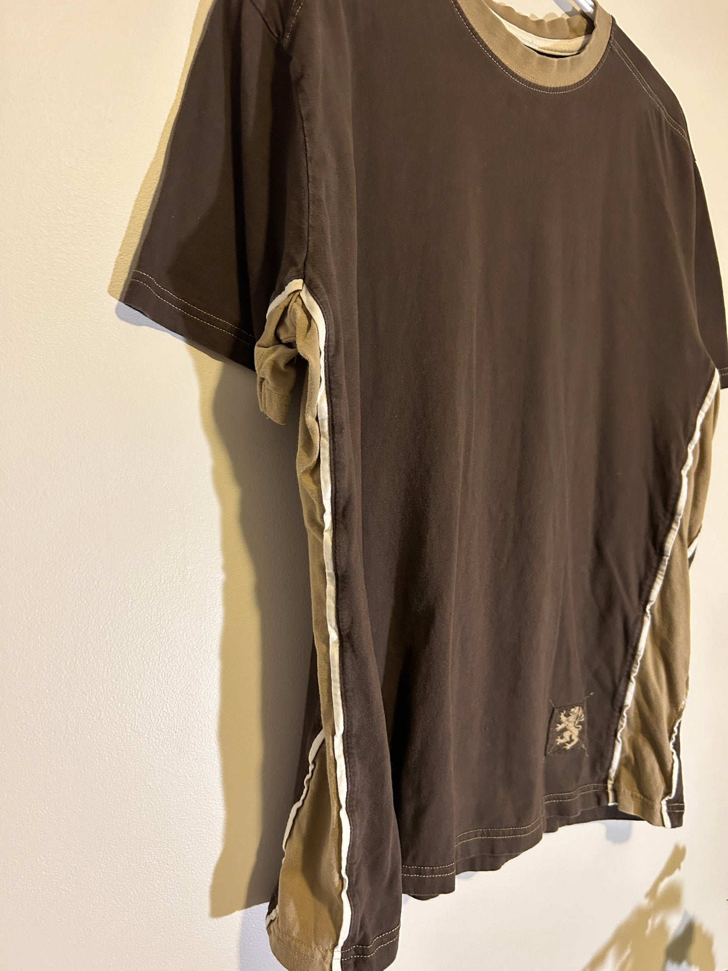 Y2K Brown Bum Equipment Tee (L)