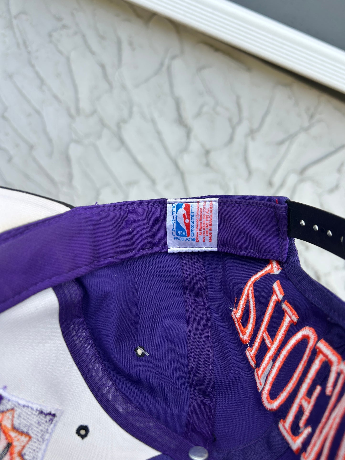 Vintage Phoenix Suns Brim Print SnapBack
