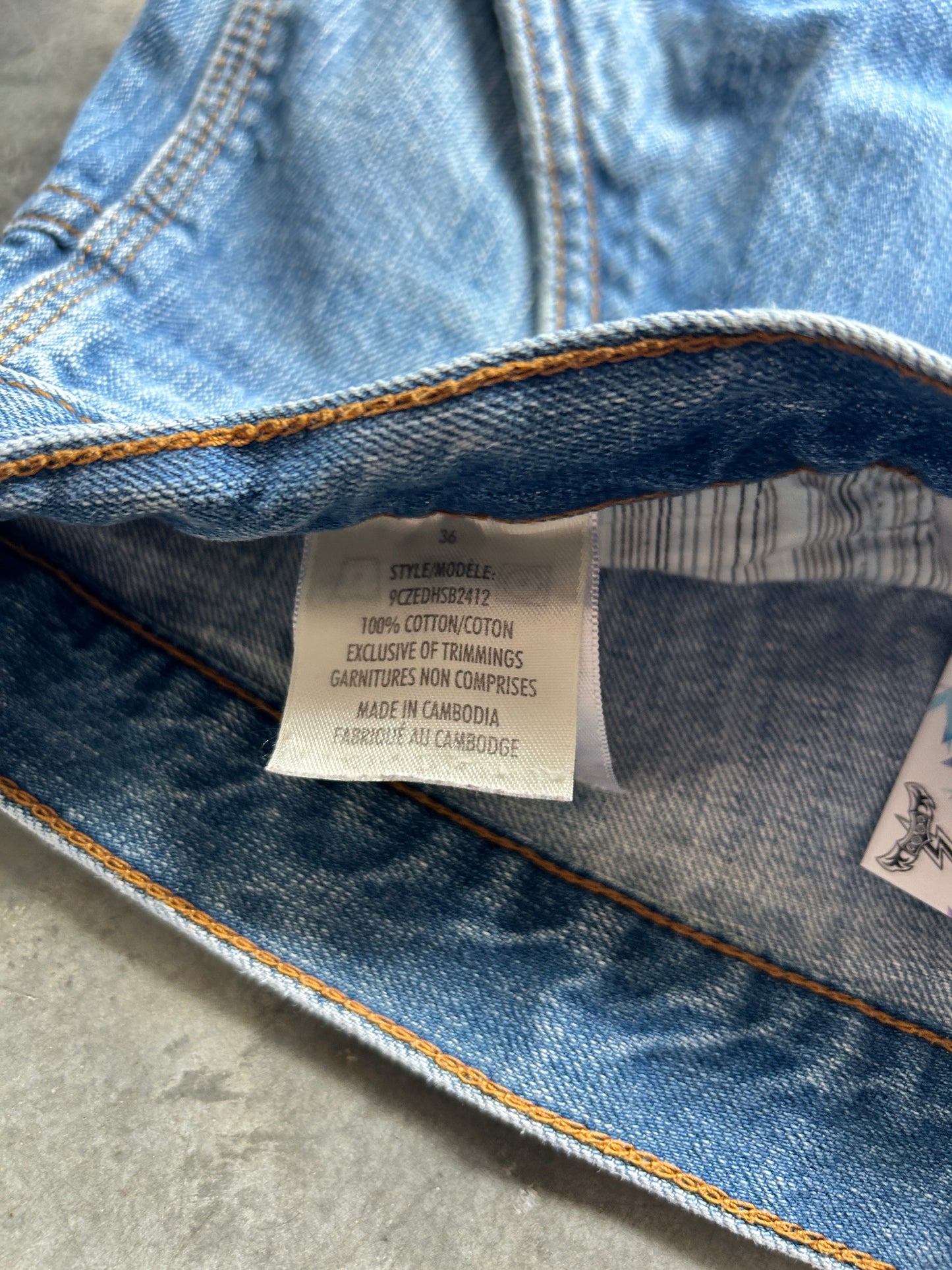 Denver Hayes Carpenter Jorts (36W)
