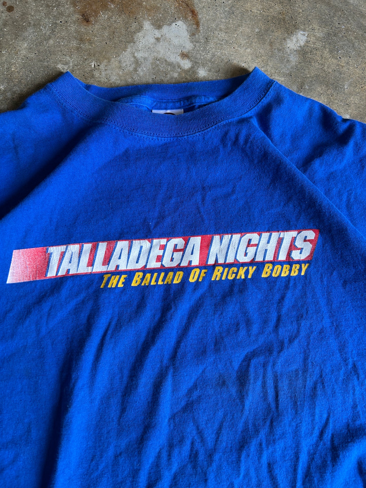 Vintage Blue Talladega Nights Tee (XL)