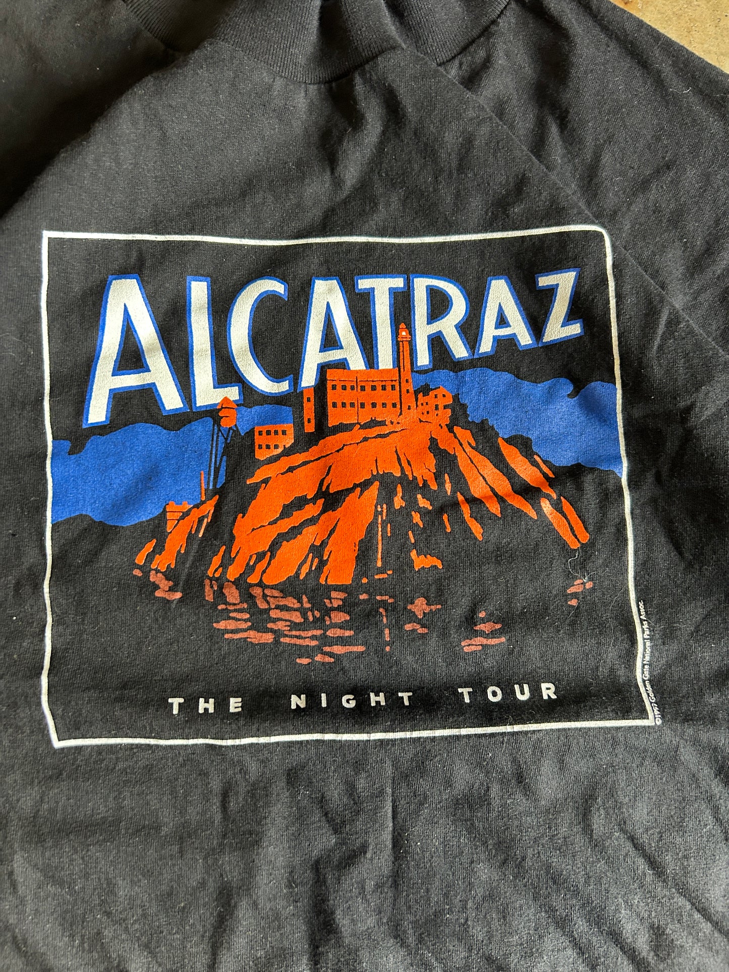 Vintage 1999 Alcatraz Night Tour Tee (XL)