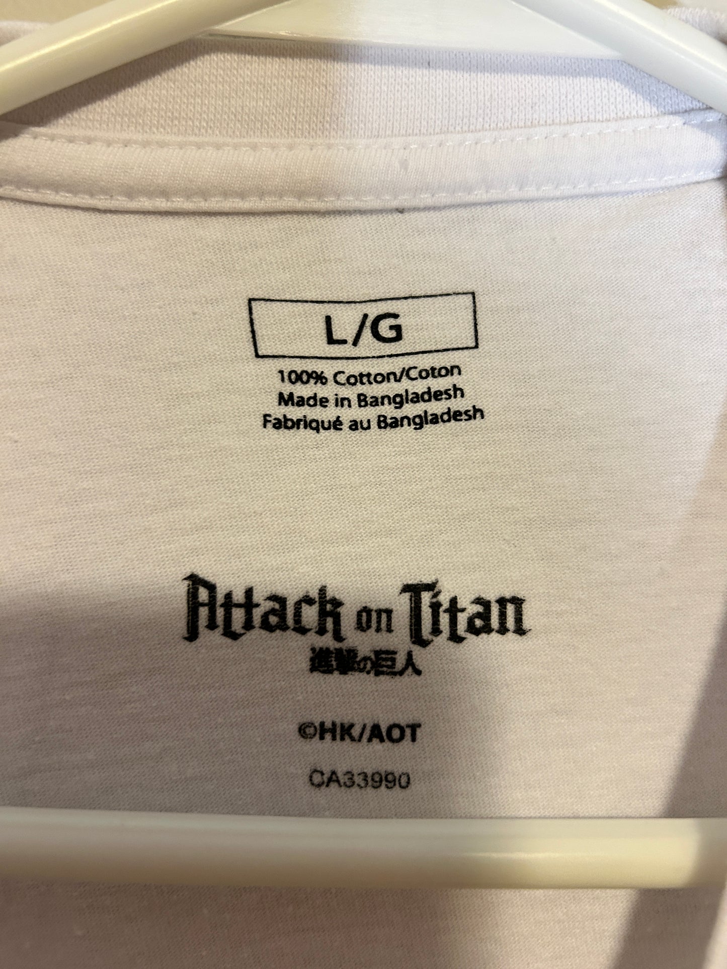 Attack on Titan Graphic Tee (L)