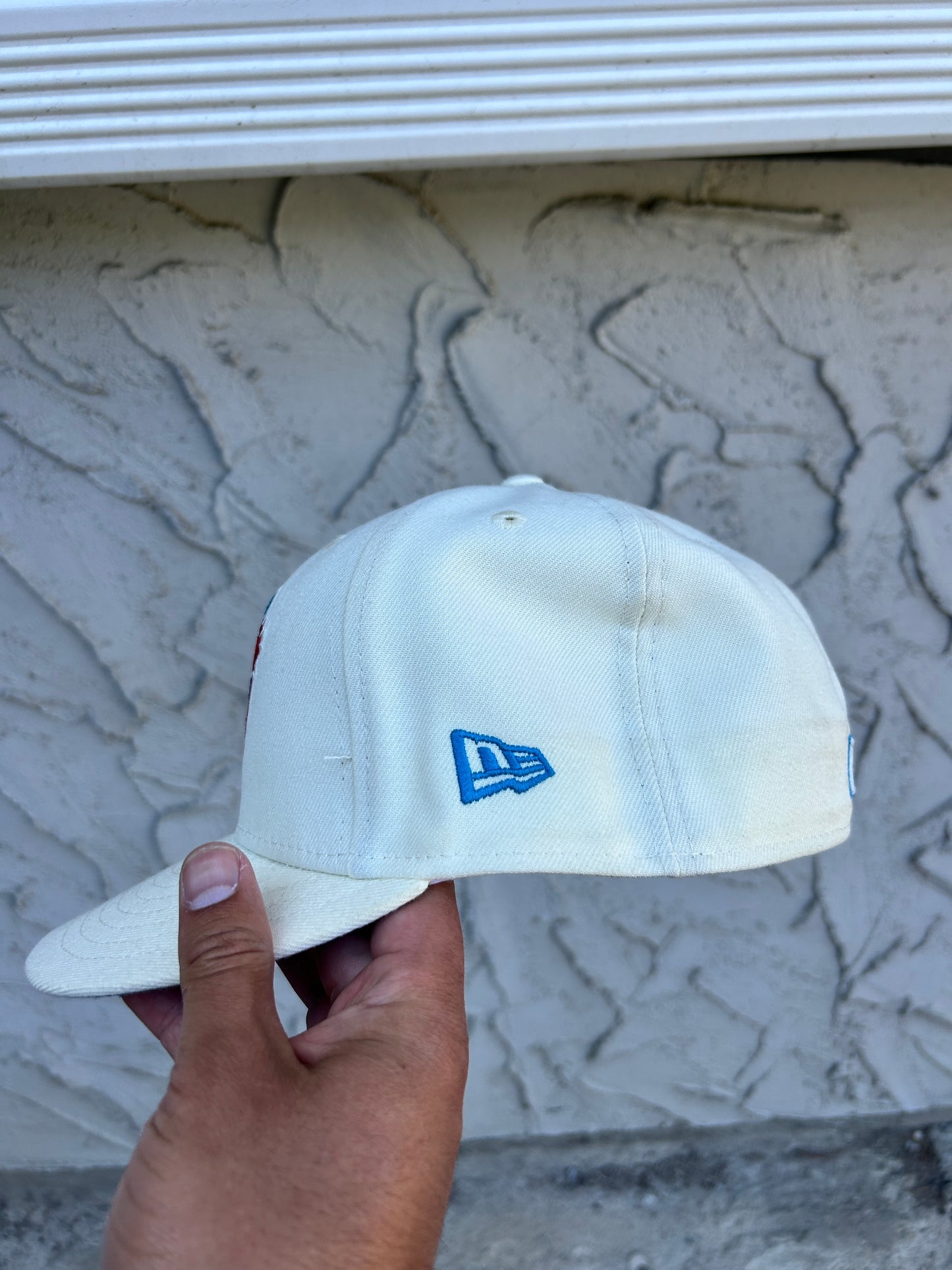 Toronto Blue Jays White Fitted Hat (7 1/4)