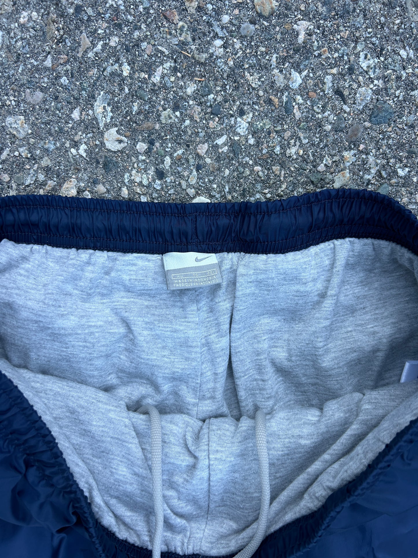 Y2K Lined Baggy Nike Track Pants (XL)