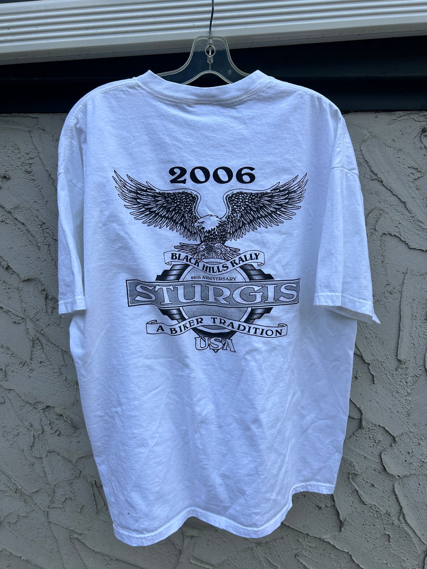 2006 White Sturgis Biker Tee (2XL)