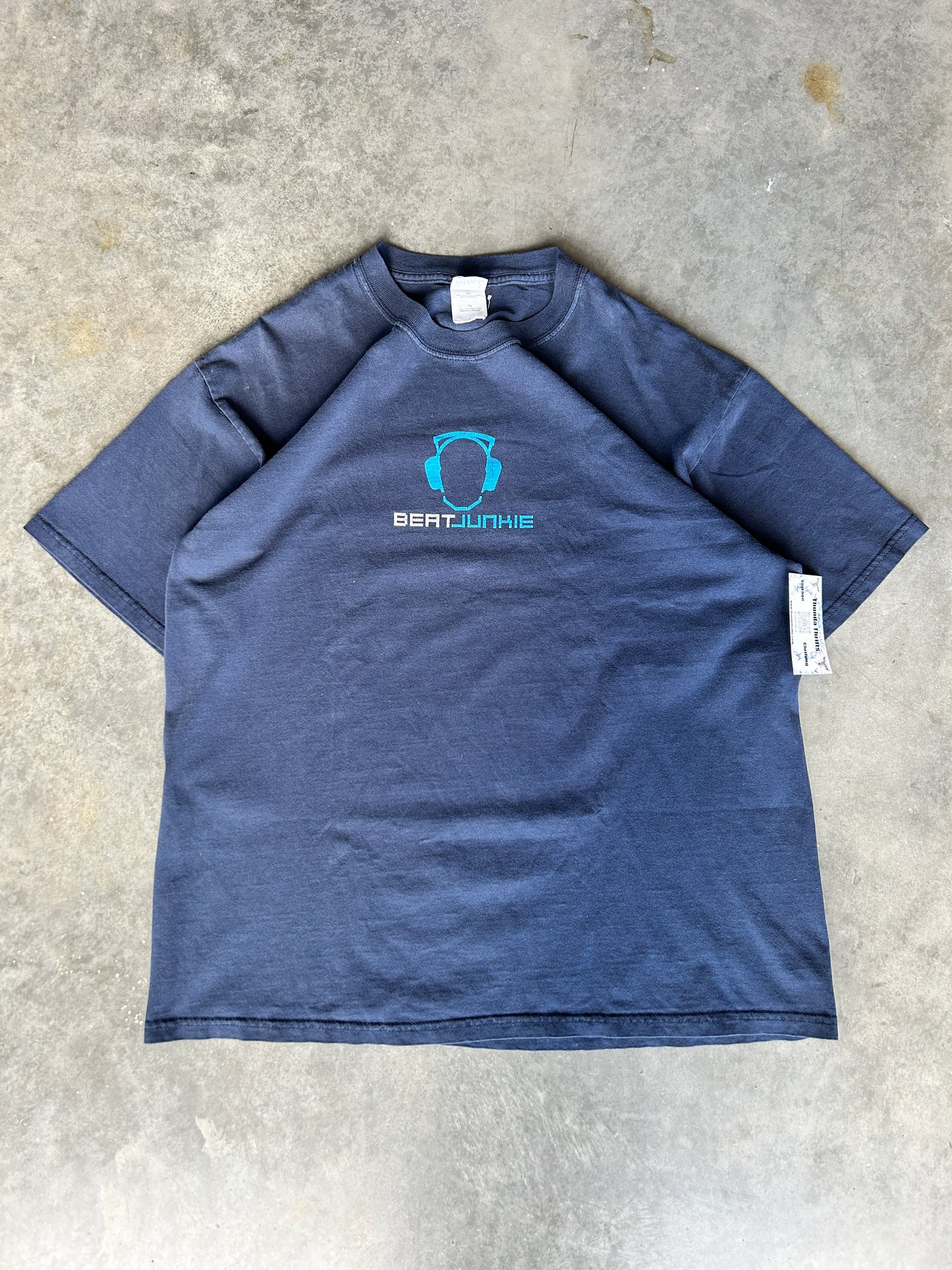 Vintage Beat Junkie Headphone Tee (XL)