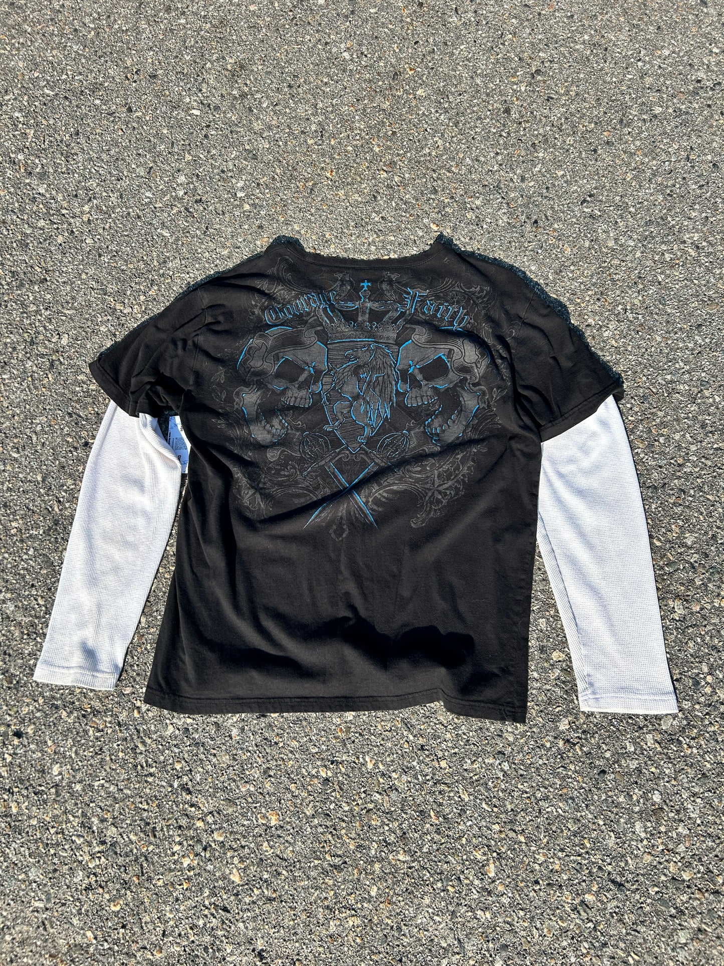 Y2K MMA Elite Waffle Sleeved Shirt (XL)