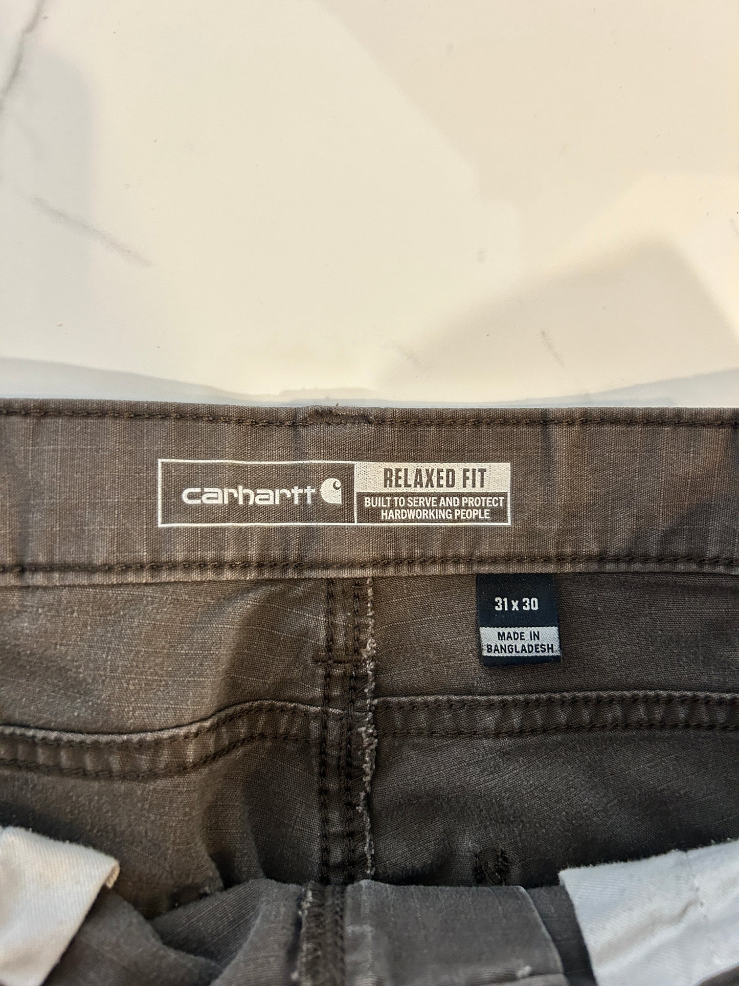 Brown Carhartt Cargo Pants (31x30)