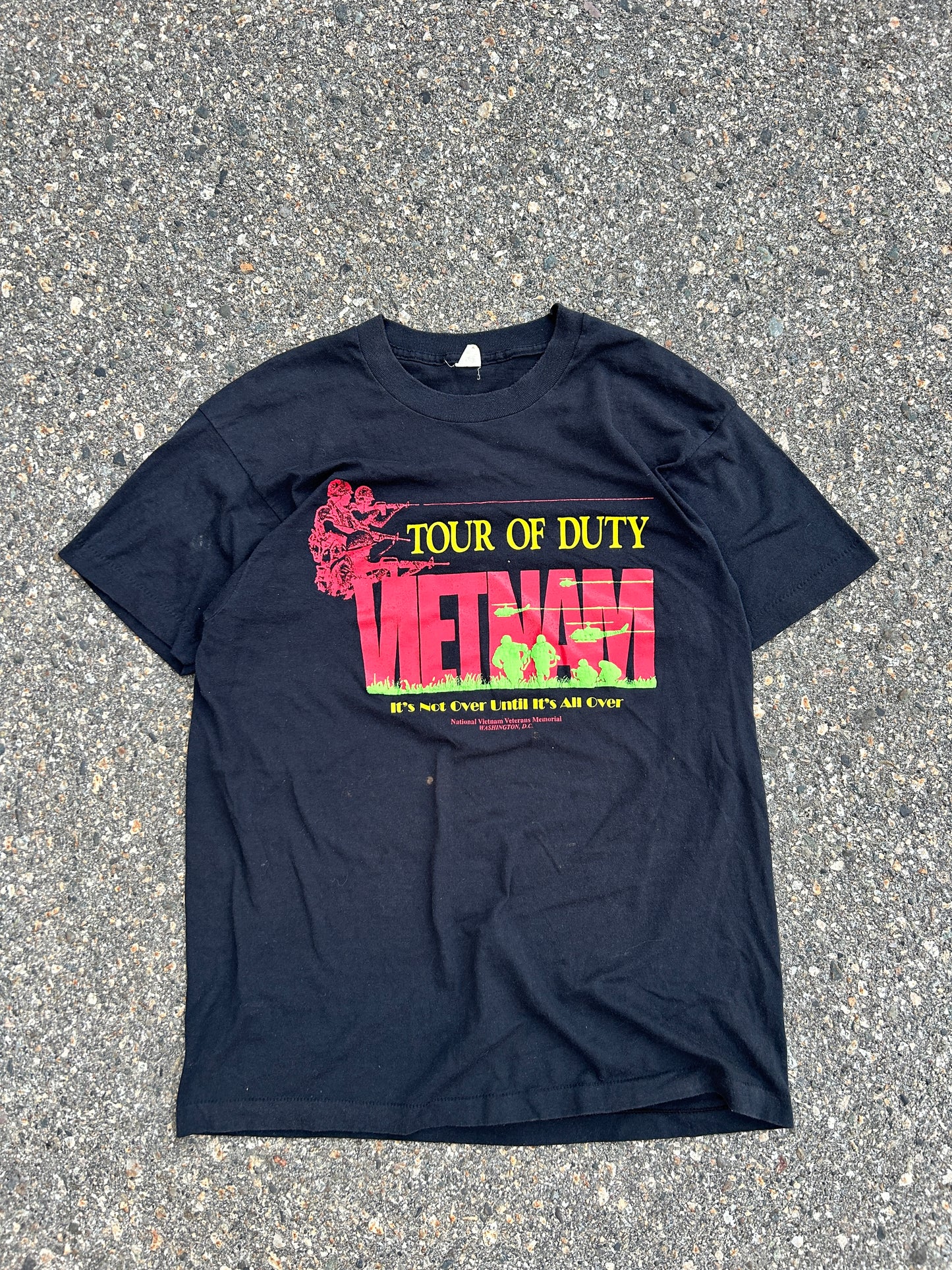 Vintage Single Stitch Tour of Duty Vietnam Tee (XL)
