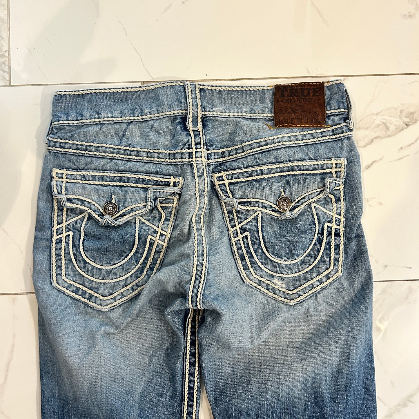 Vintage Chunky Stitch True Religion Jeans (32x30)