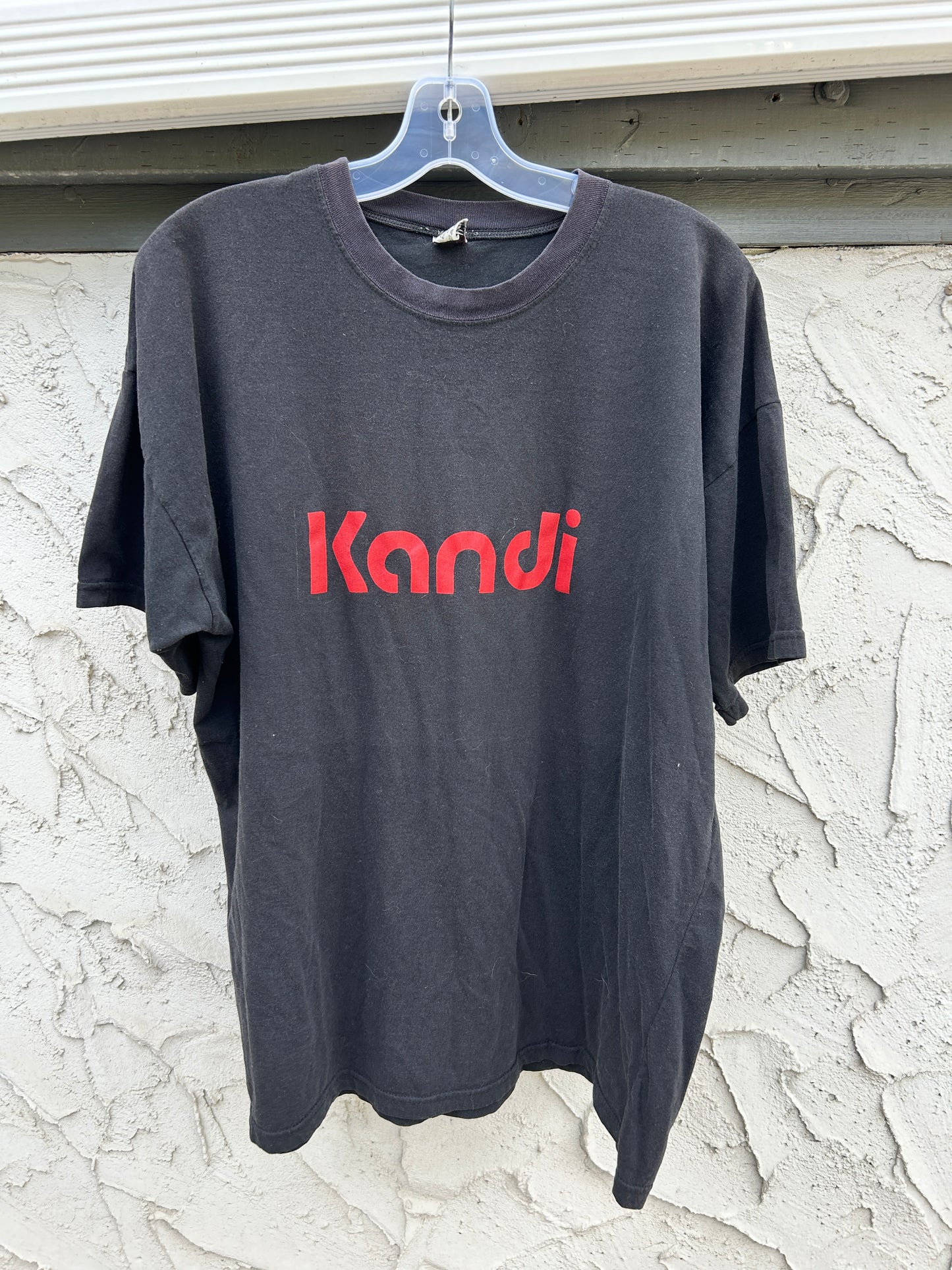 Vintage Faded Kandi Candy Cane Tee (XL)