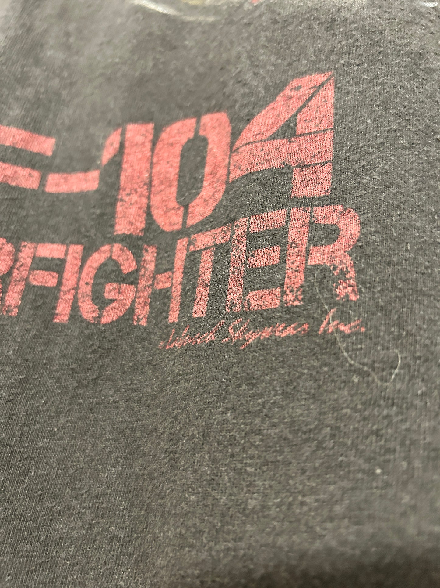 Vintage CF-104 Starfighter Plane Tee (XL)