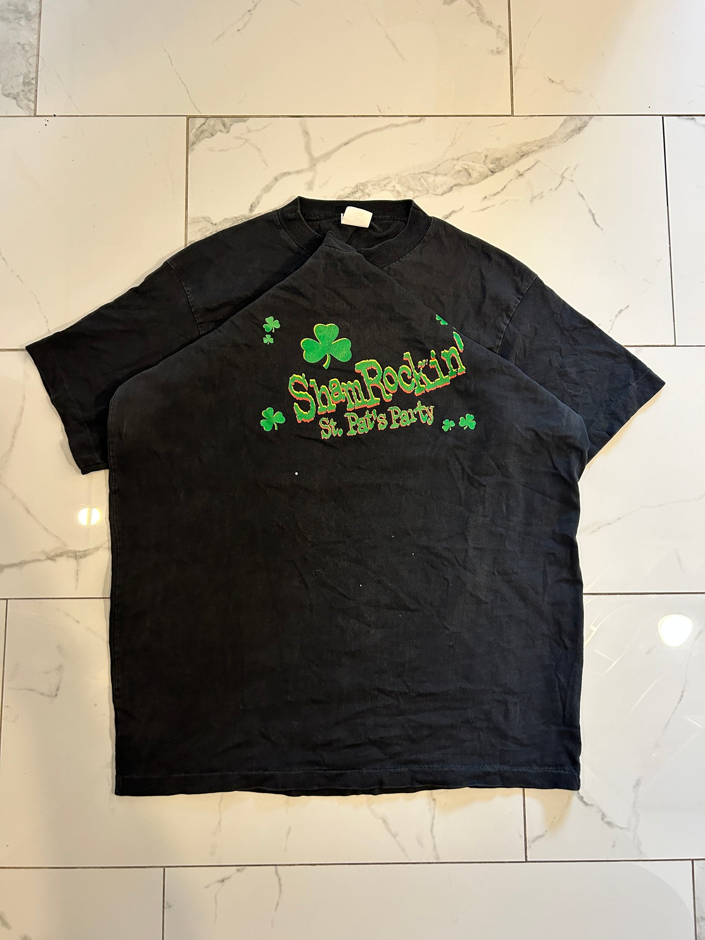 Vintage Sham Rockin St Pats Party (fits L)