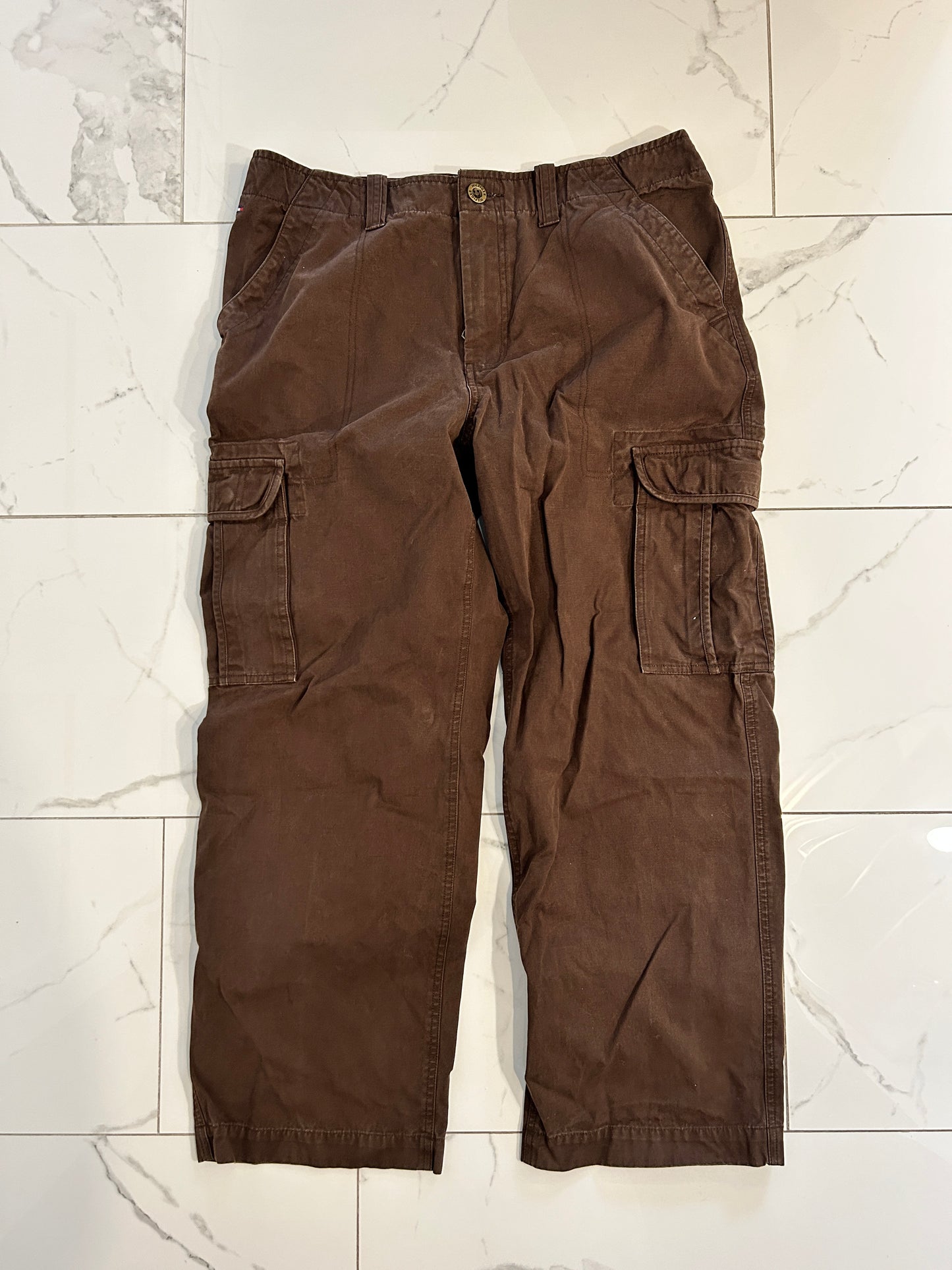 Brown Tommy Hilfiger Cargo Pants (36x30)