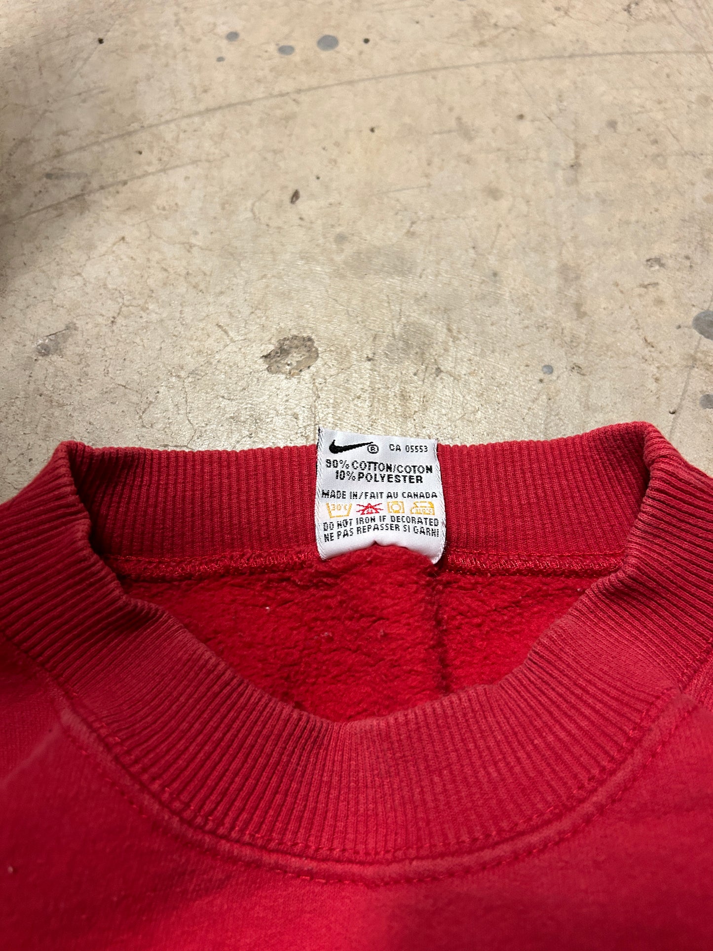 Vintage 2000 Nike Provincial Cup White Tag Crewneck (L)