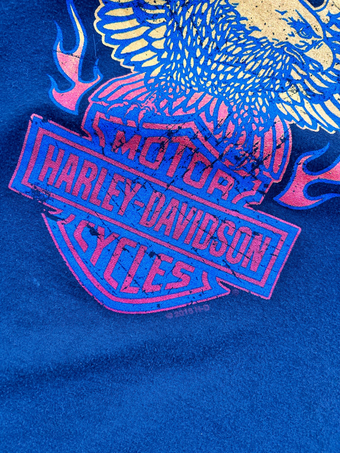 2016 Gradient Eagle Harley Tee (M)
