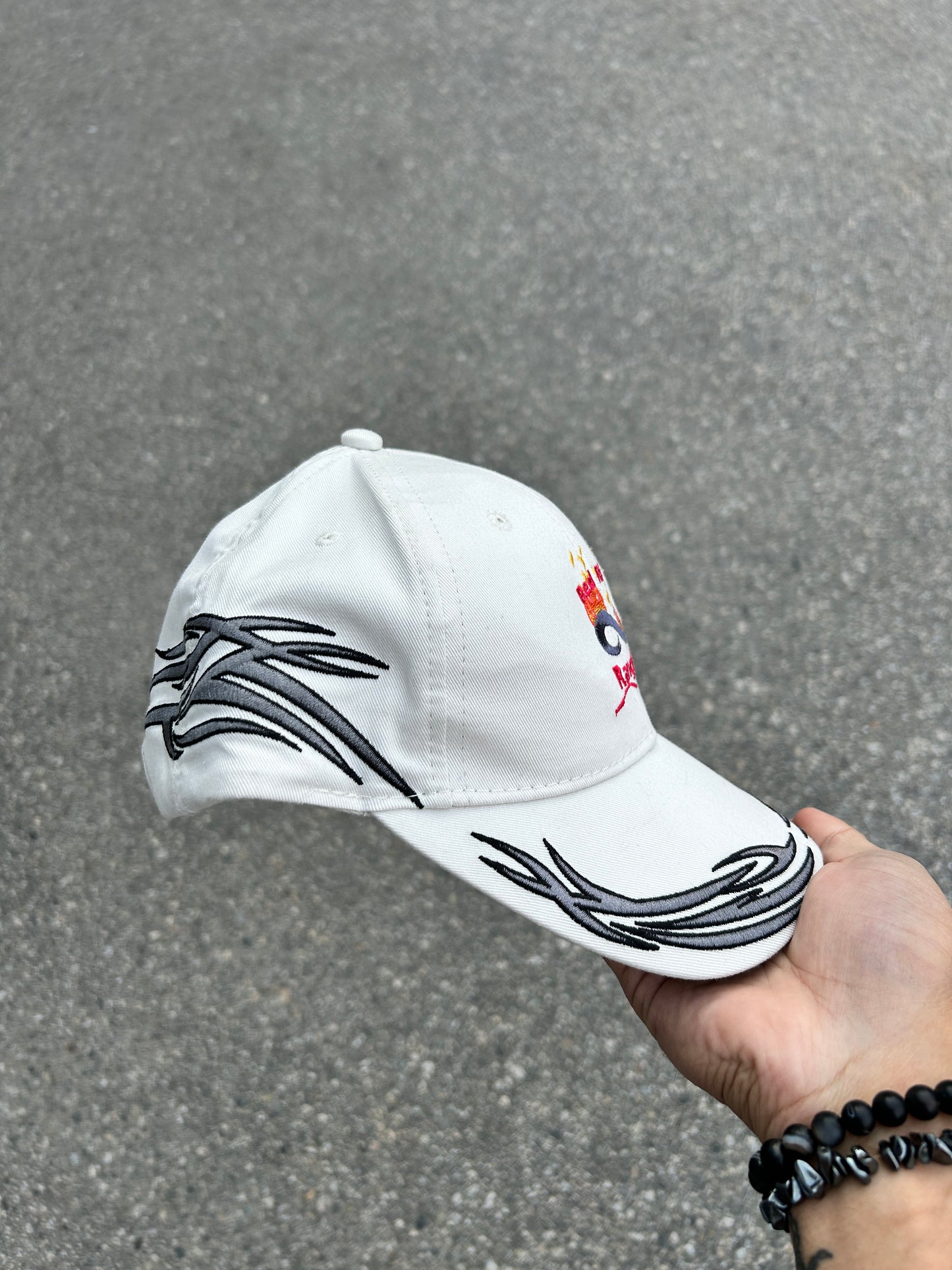 Y2K Style Red River Firefighters Cap