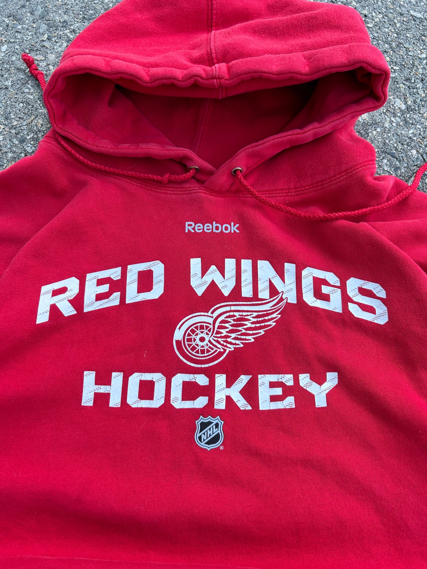 Reebok Detroit Redwings Hoodie (L)