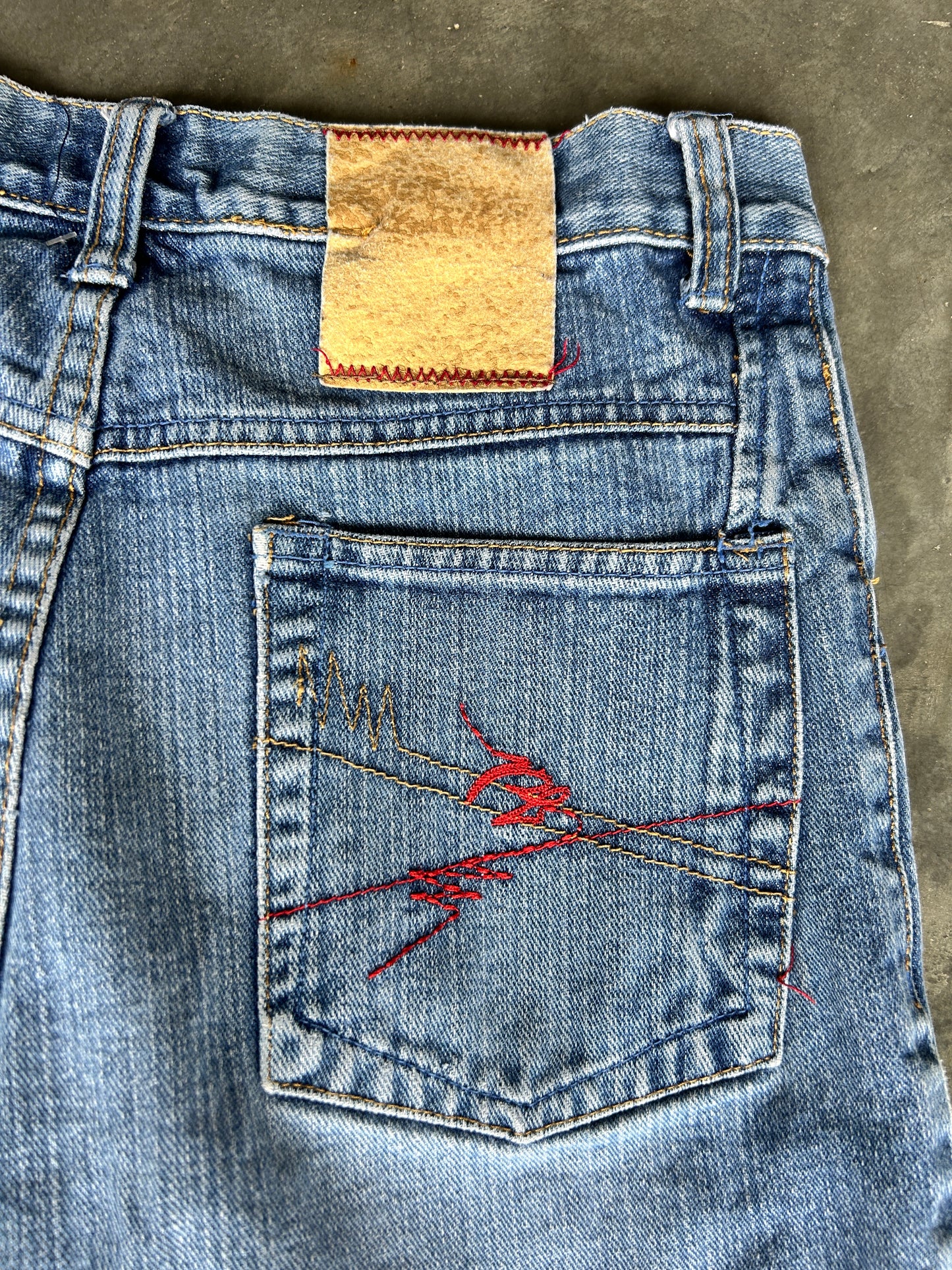 Y2K Phat Farm Embroidered Jorts (28W)