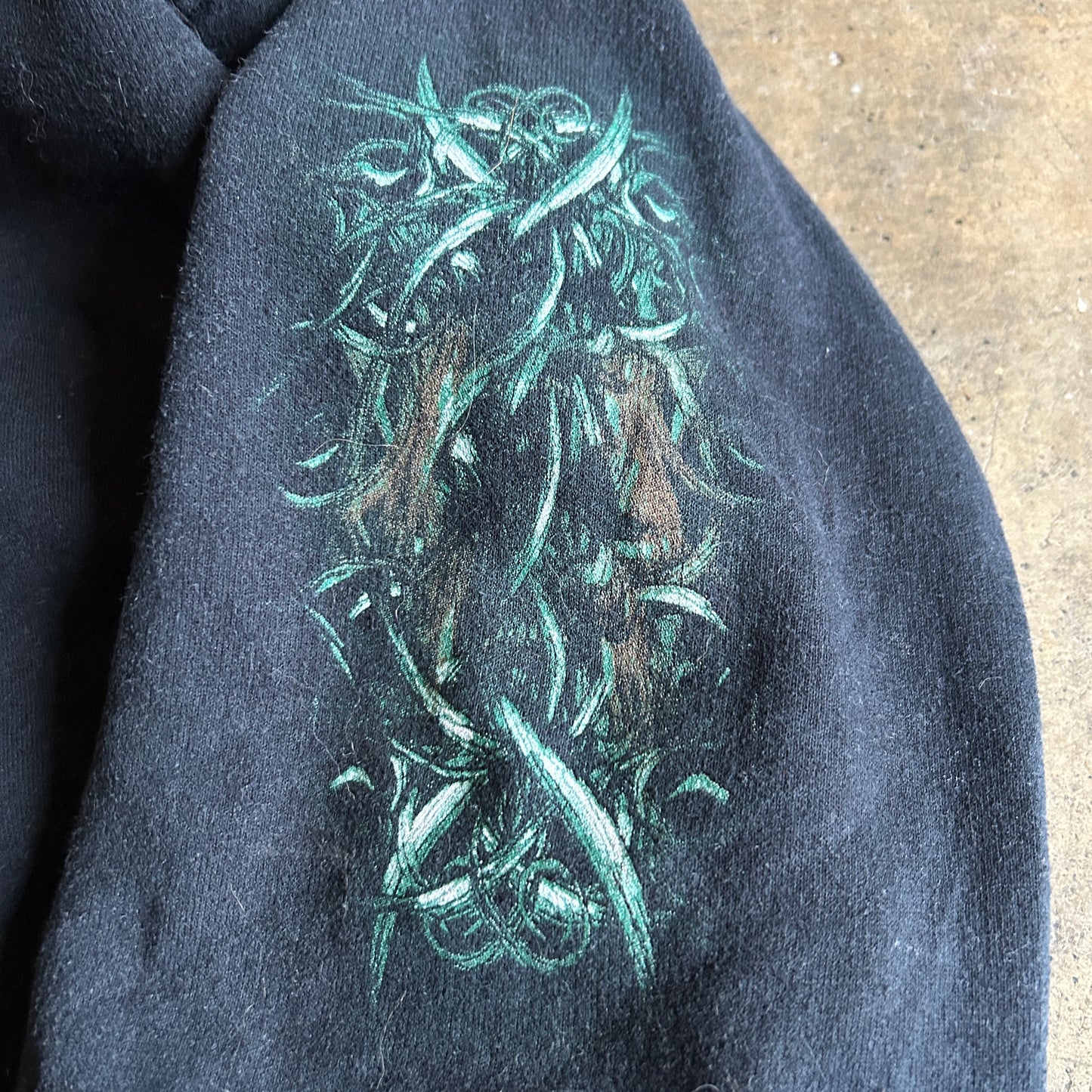 Vintage Iced Earth Dystopia Band Zip Hoodie (L)