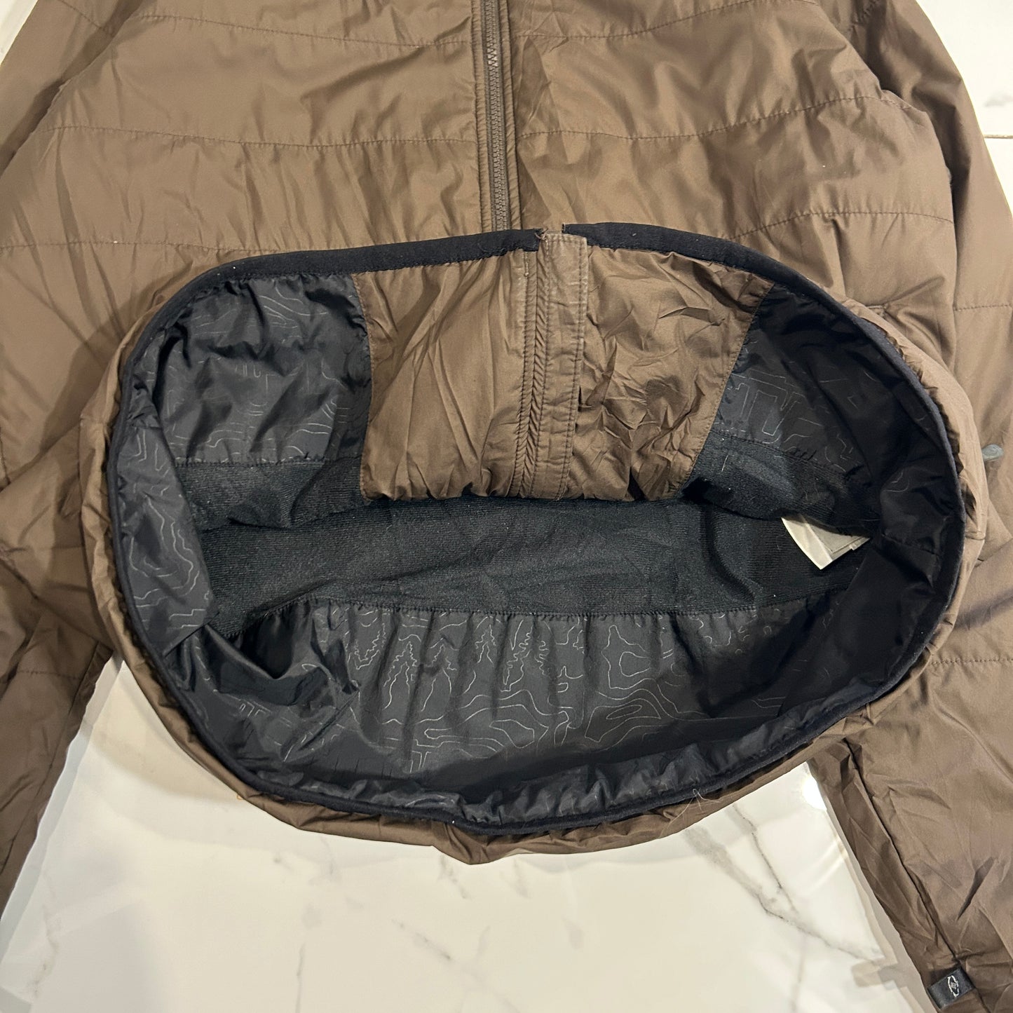 Brown Columbia Insulated Zip Jacket (M)