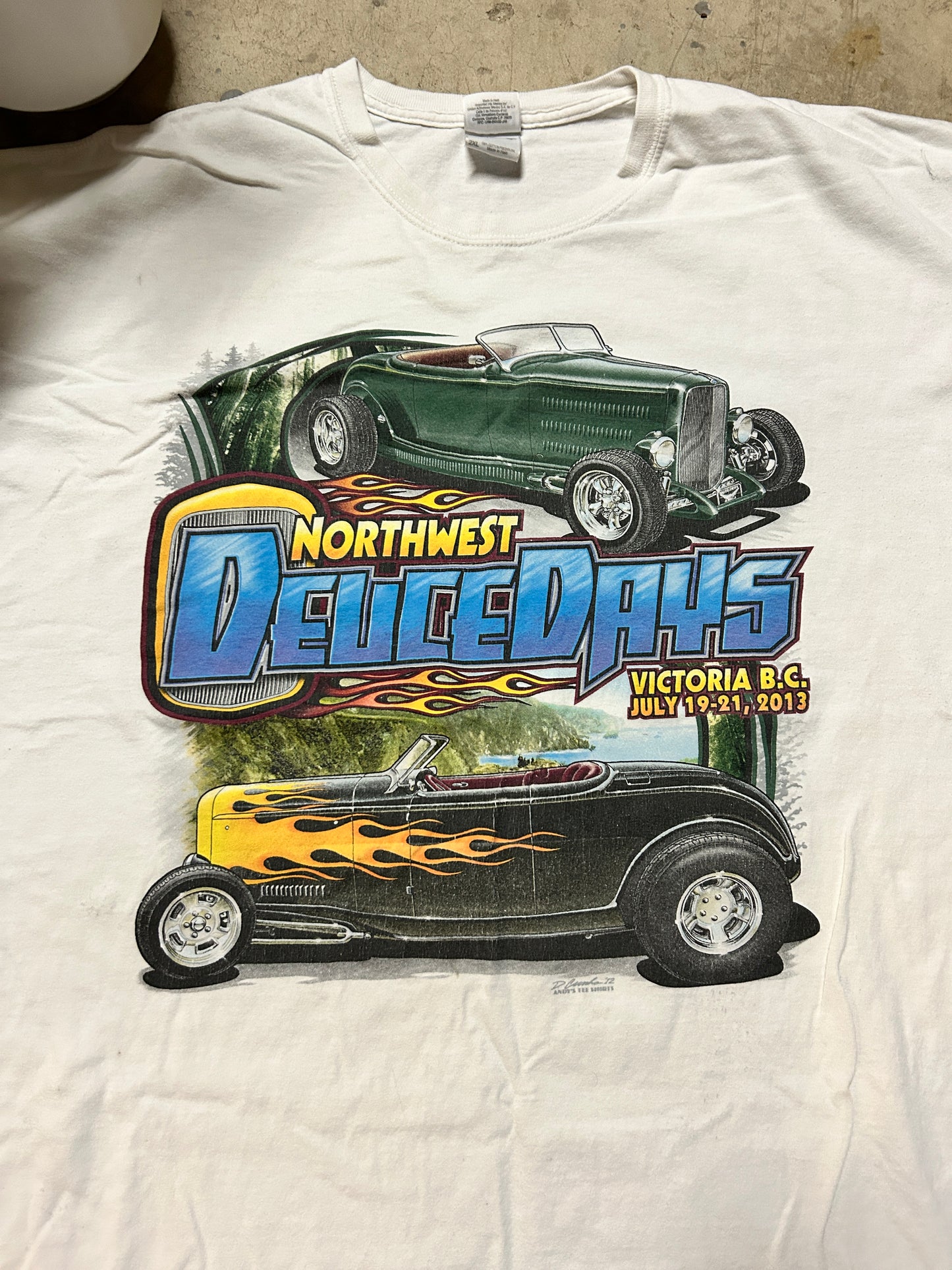 2013 Northwest Deuce Days Hot Rod Tee (2XL)
