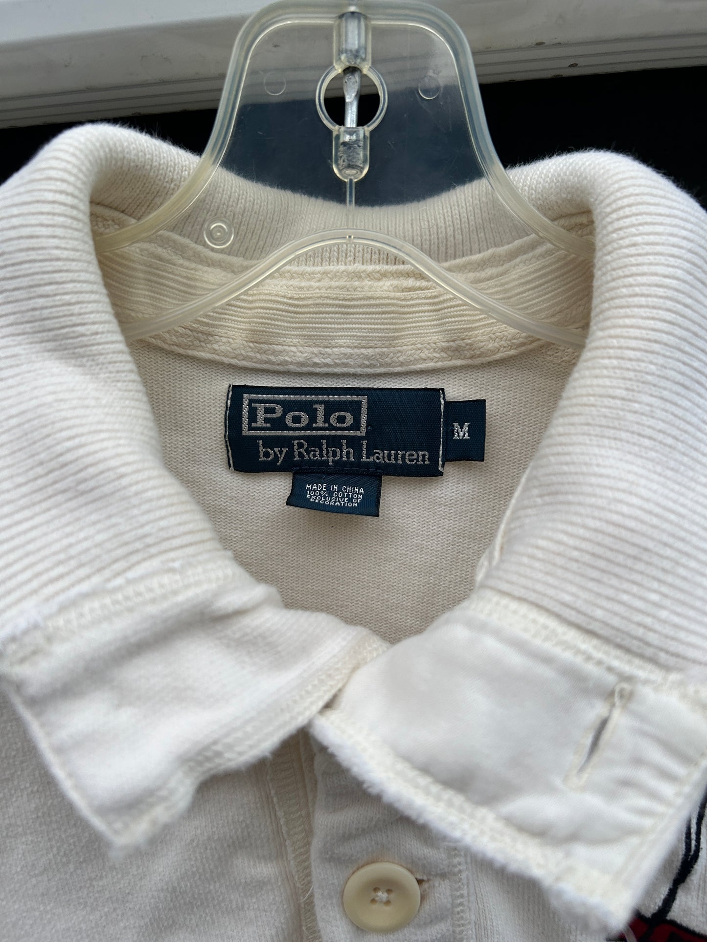 Vintage Polo Madison Ave Heavy Cotton Shirt (M)
